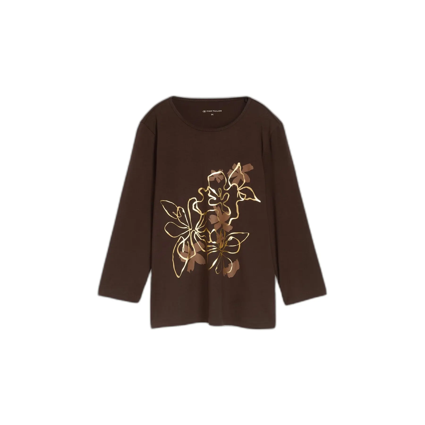 Langarmshirt mit floralem Druck für Damen Tom Tailor