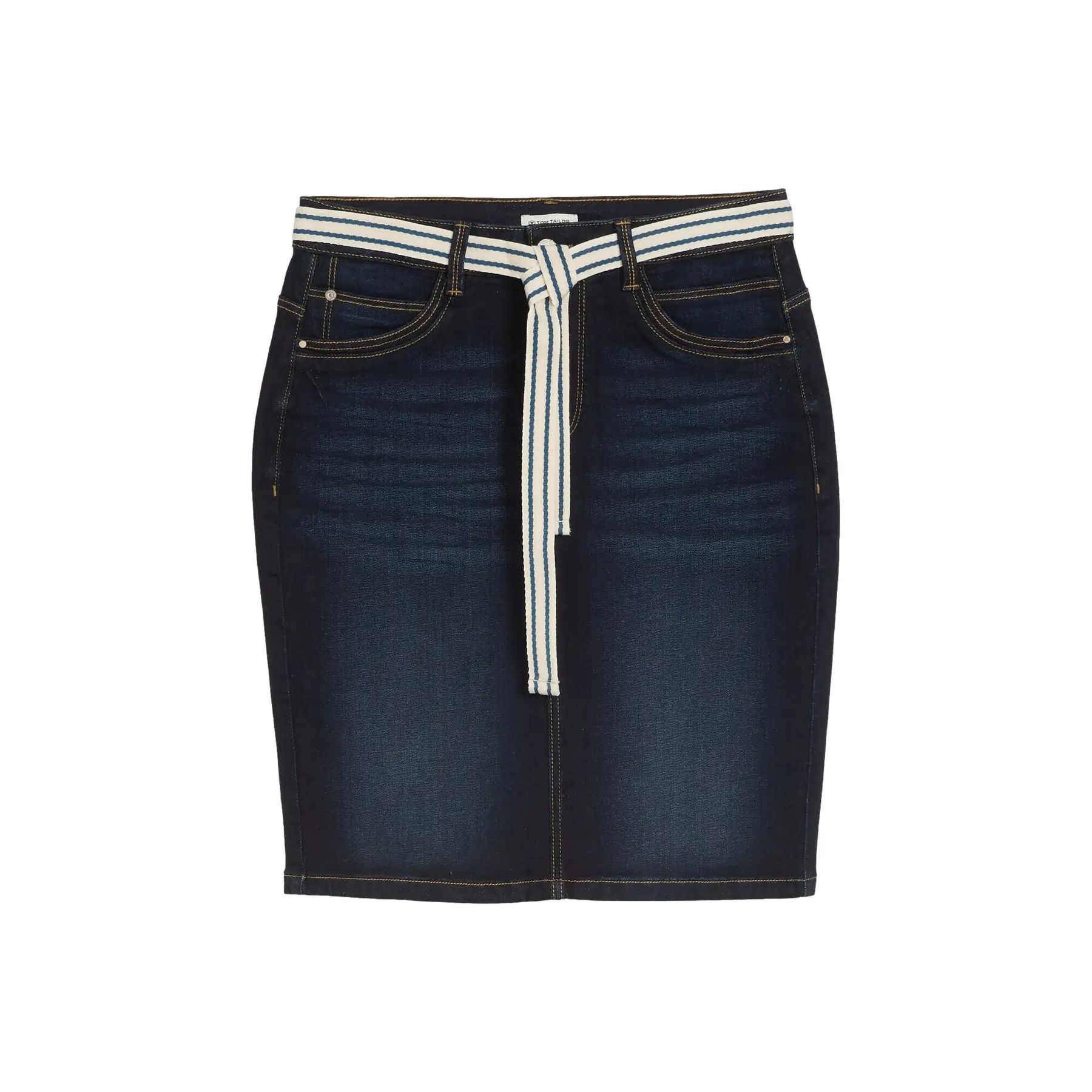 Gonna in jeans con cintura donna