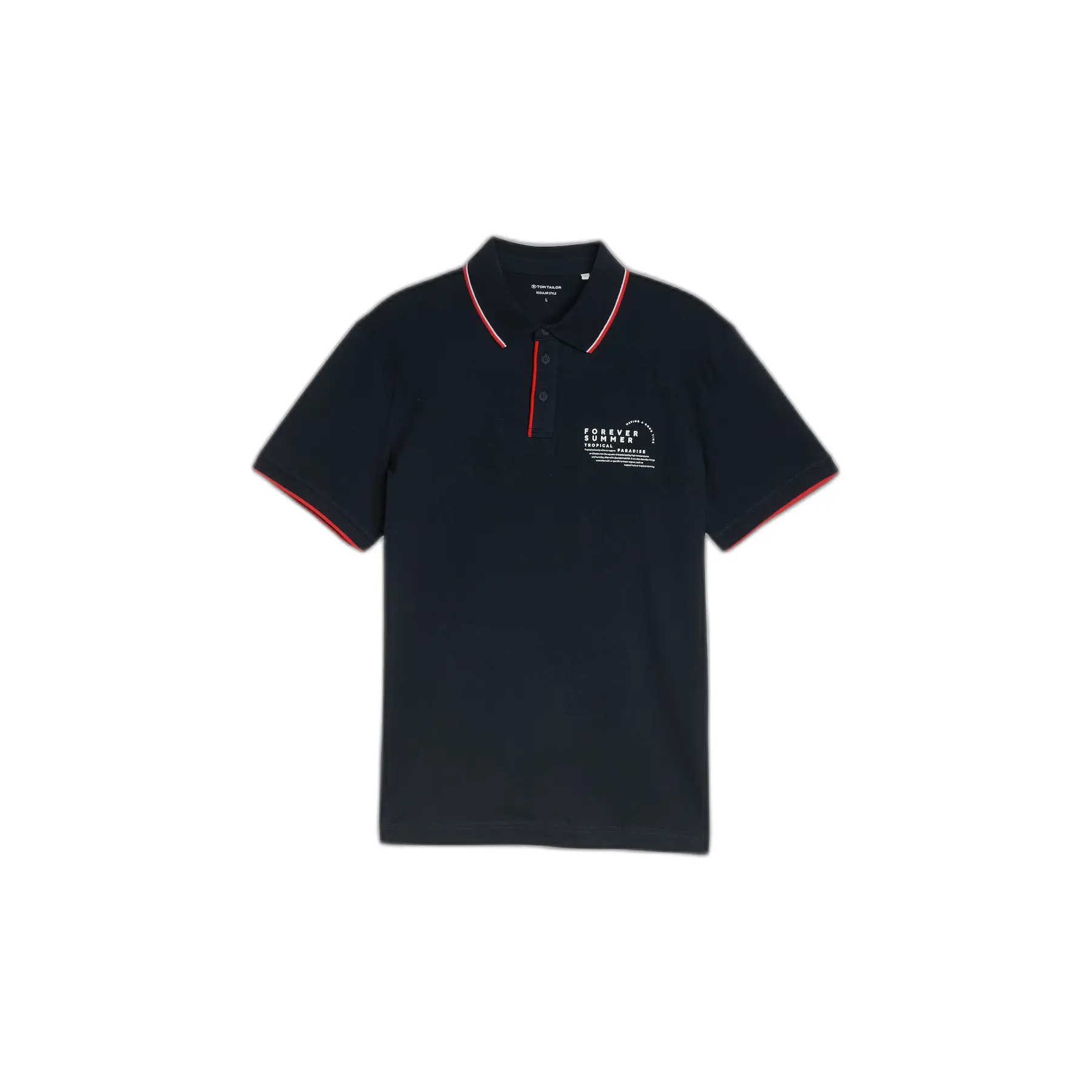 Printed Polo Shirt Tom Tailor