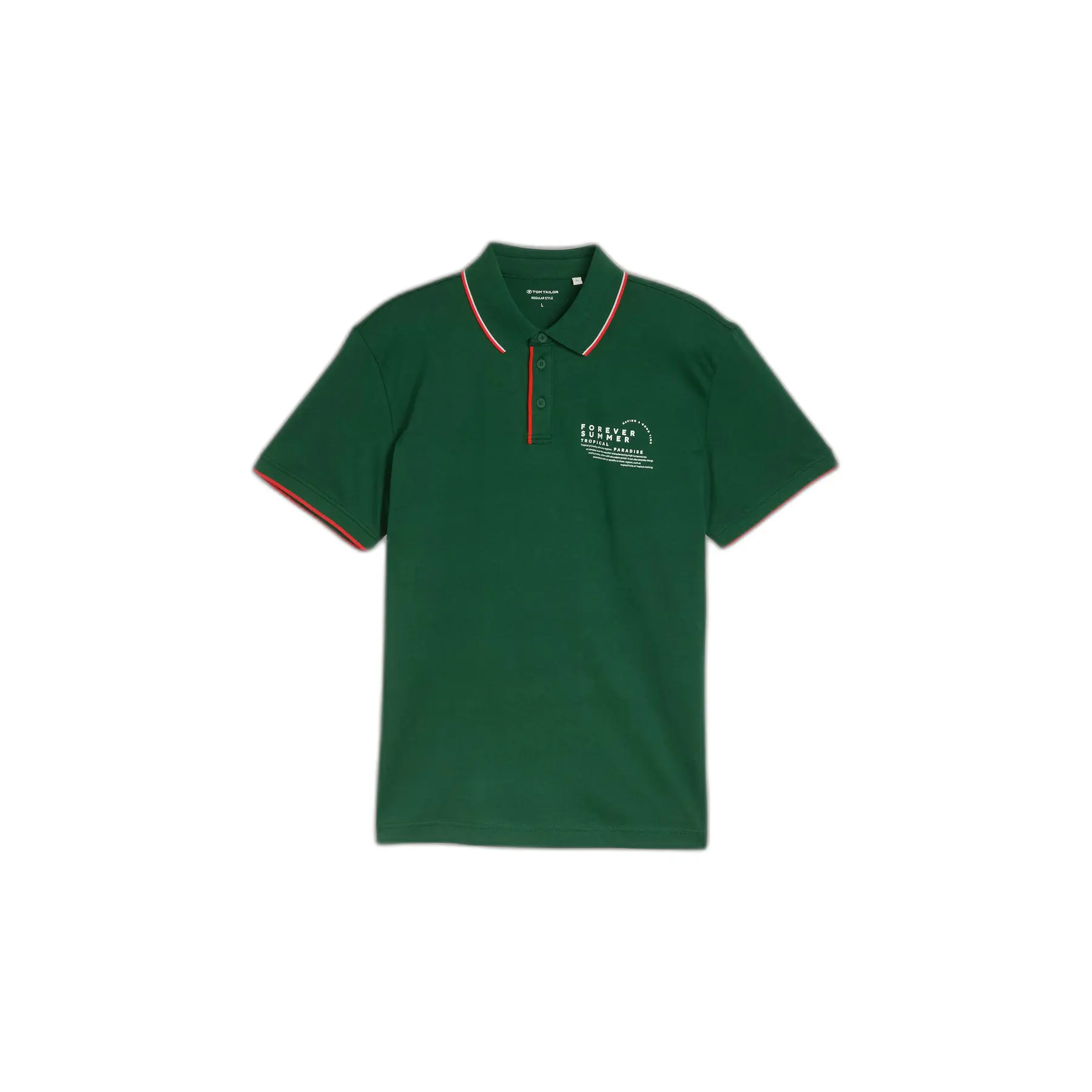Printed Polo Shirt Tom Tailor