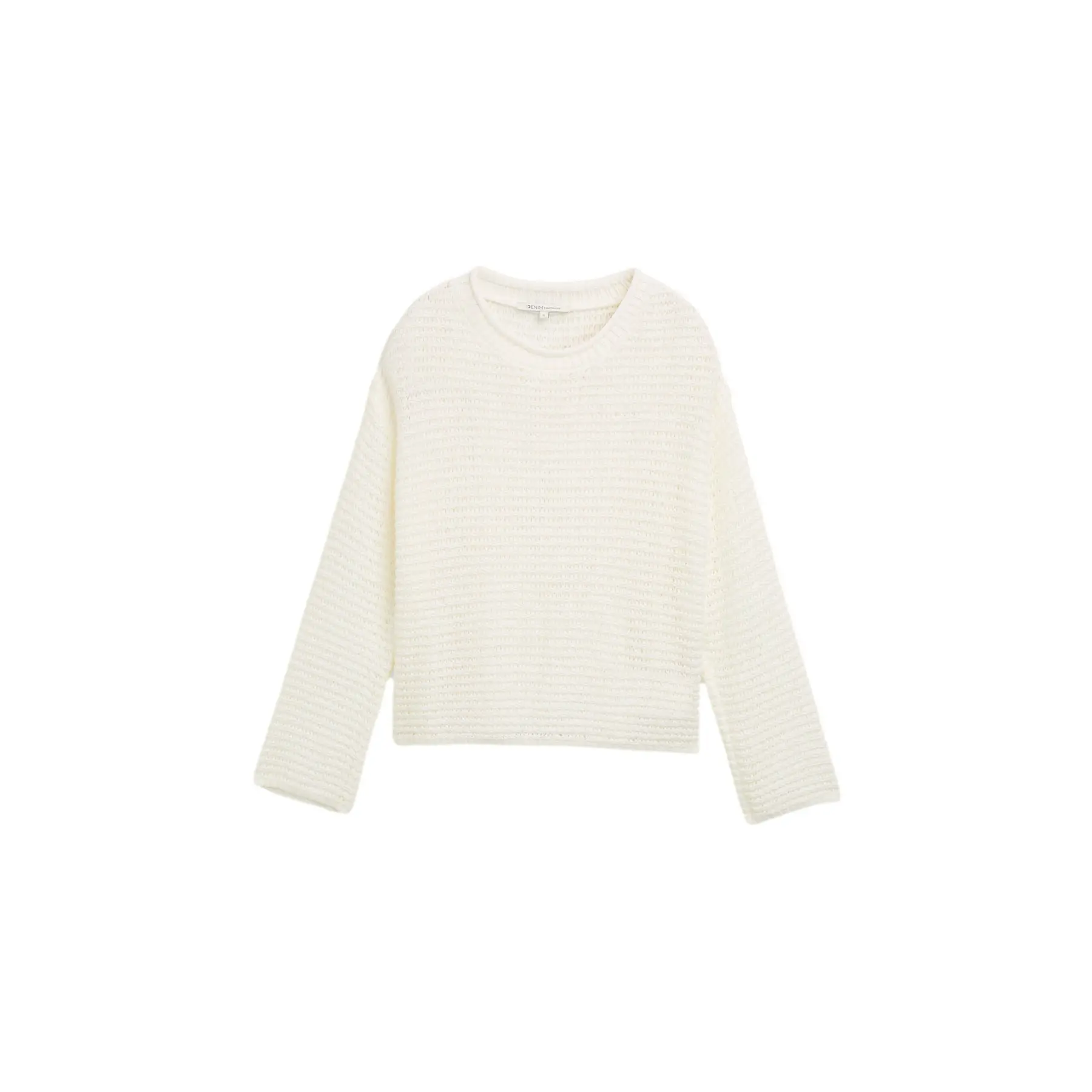 Pull Fin In Fil Ruban Damen Tom Tailor Denim