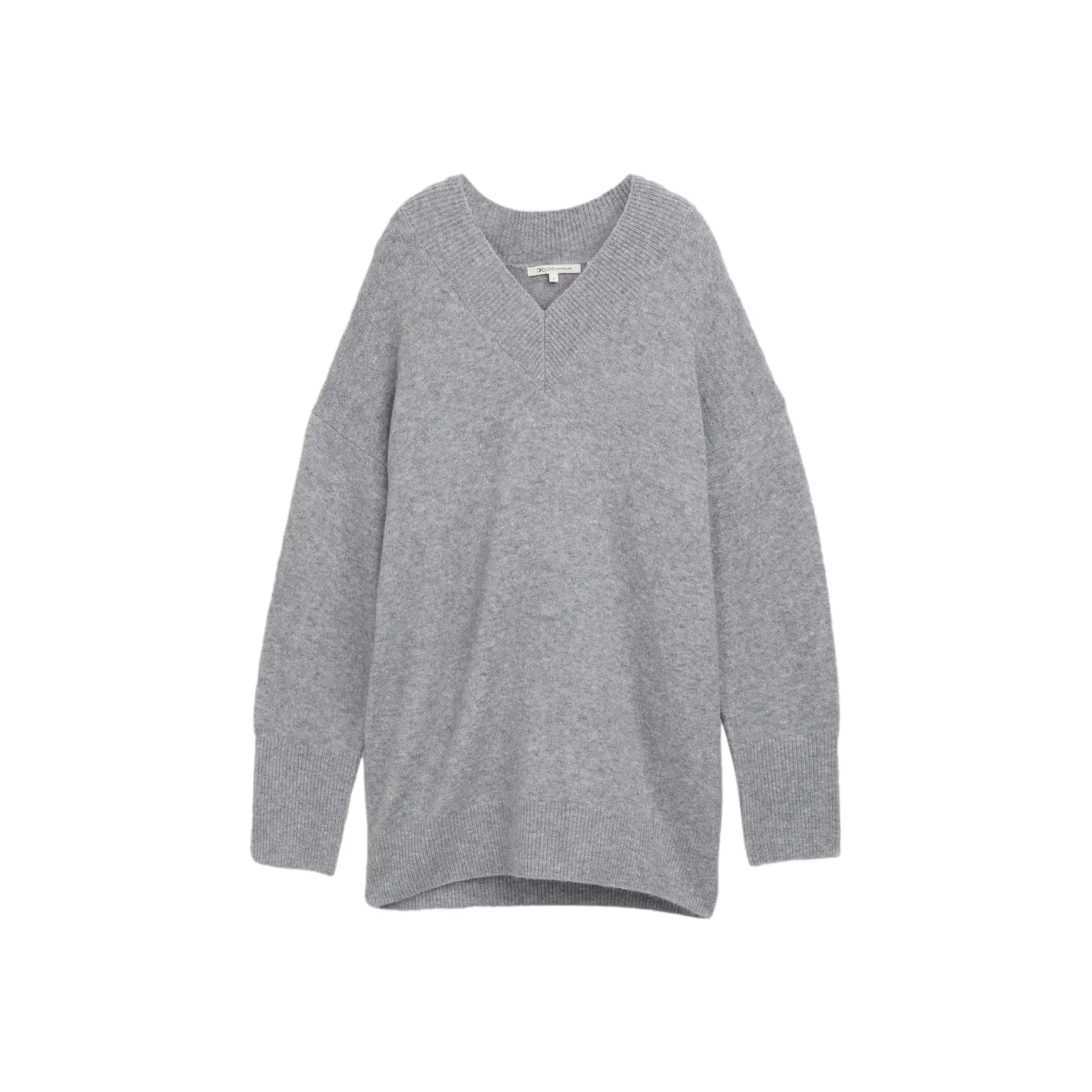 Long Sleeve V-neck Women's Top Tom Tailor Denim