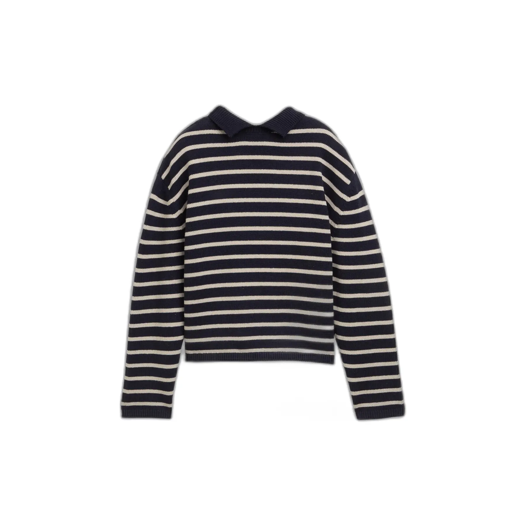Gestreifter Strickpullover für Damen Tom Tailor Denim