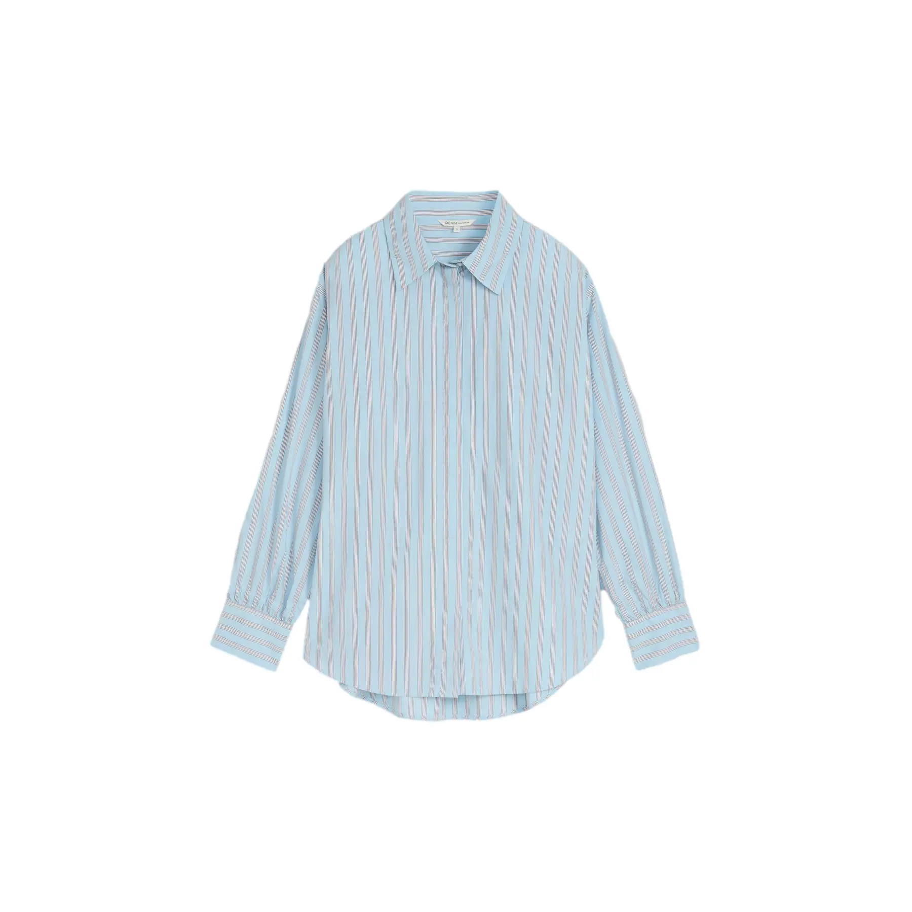 Streep blouse met lange mouwen dames Tom Tailor Denim