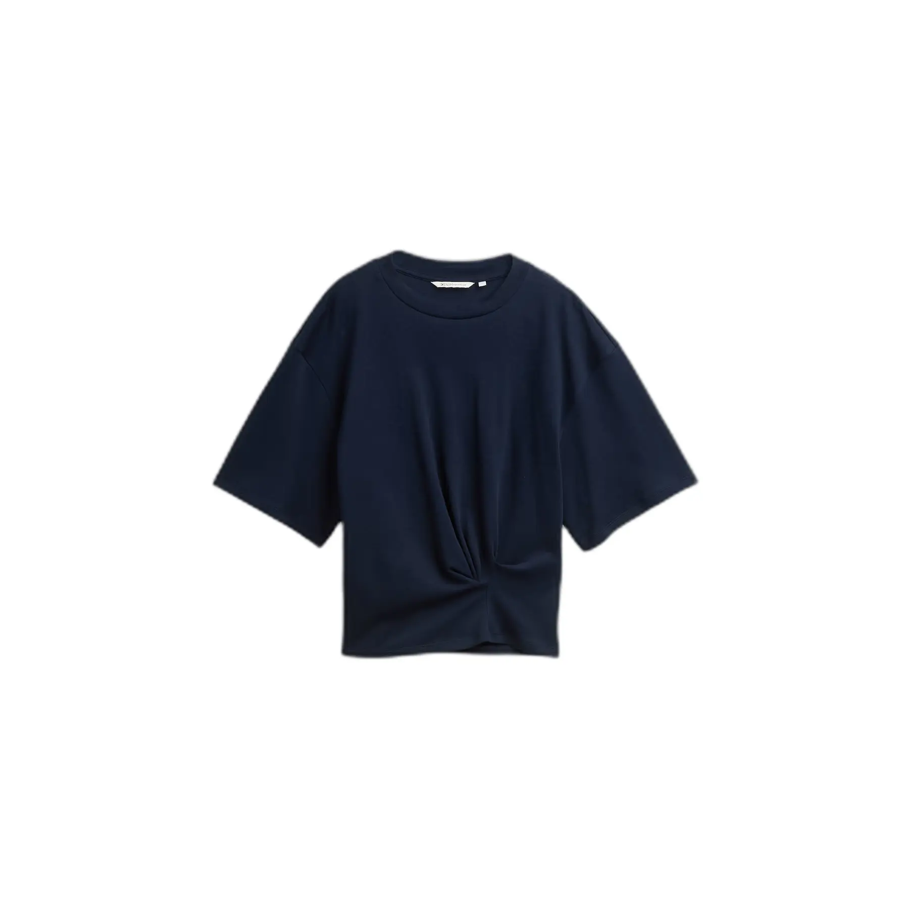 Damen T-Shirt mit Knoten Tom Tailor Denim