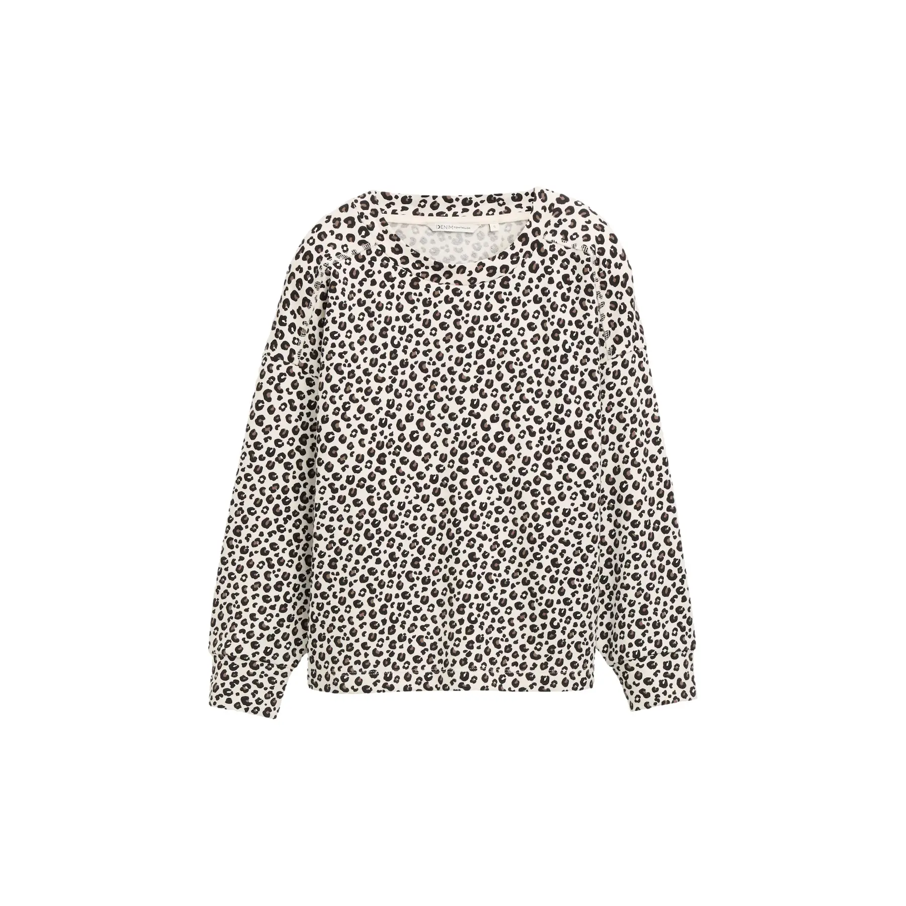 Weit geschnittenes Sweatshirt mit Leopardenmuster Damen Tom Tailor Denim