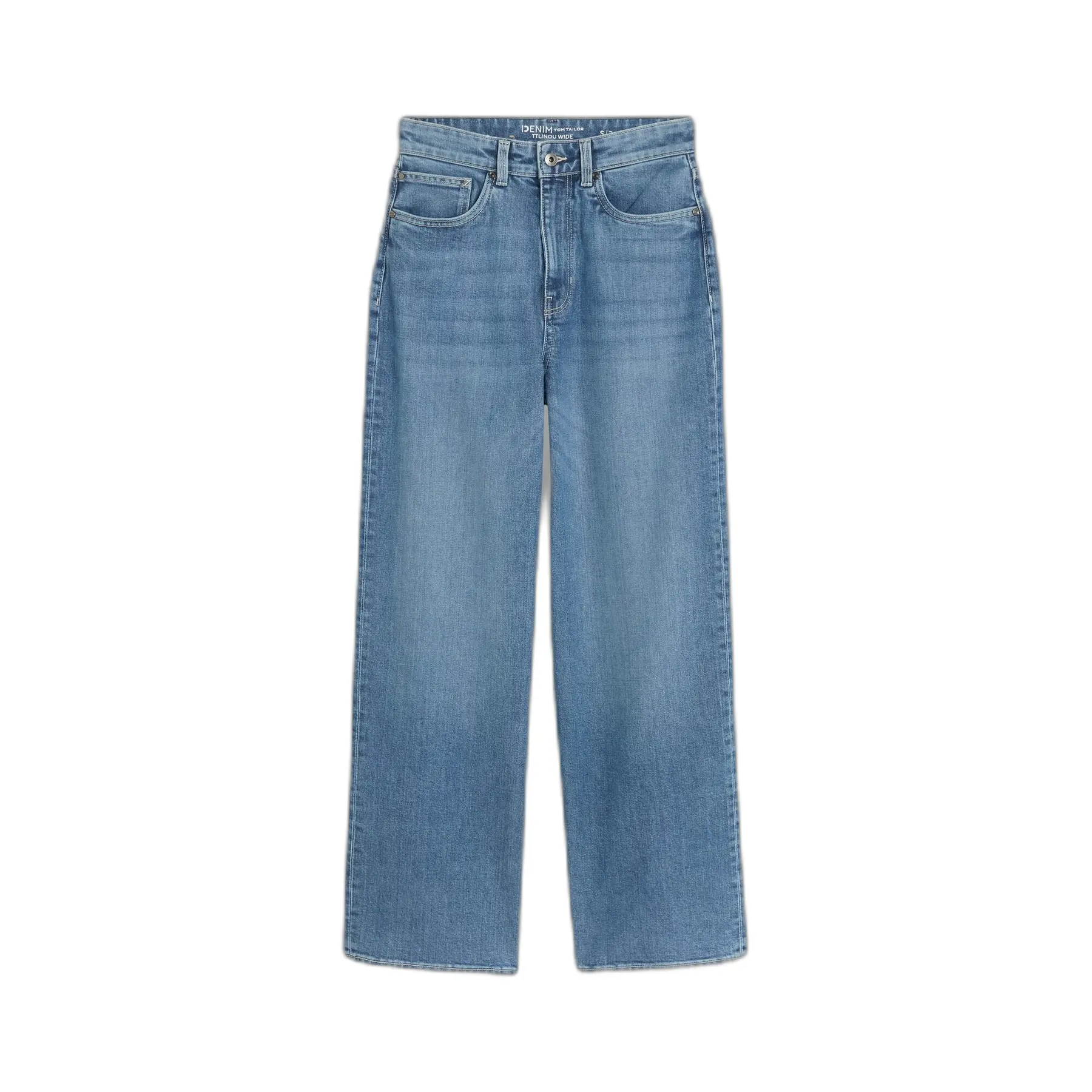 Jeans donna a gamba larga  Linou