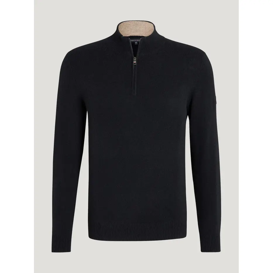 Comparer les prix de Pull col roulé 1/4 zip Tommy Hilfiger Equestrian Oakfield