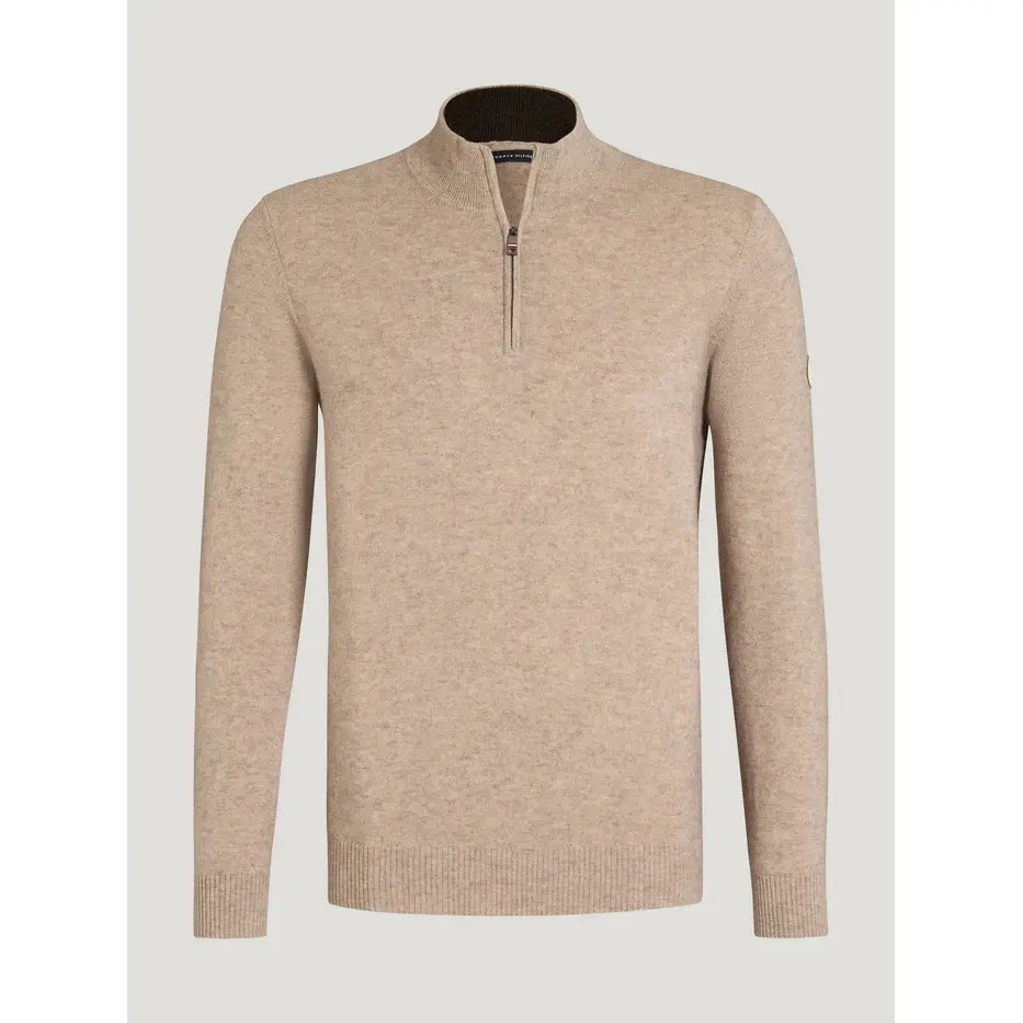 Comparer les prix de Pull col roulé 1/4 zip Tommy Hilfiger Equestrian Oakfield