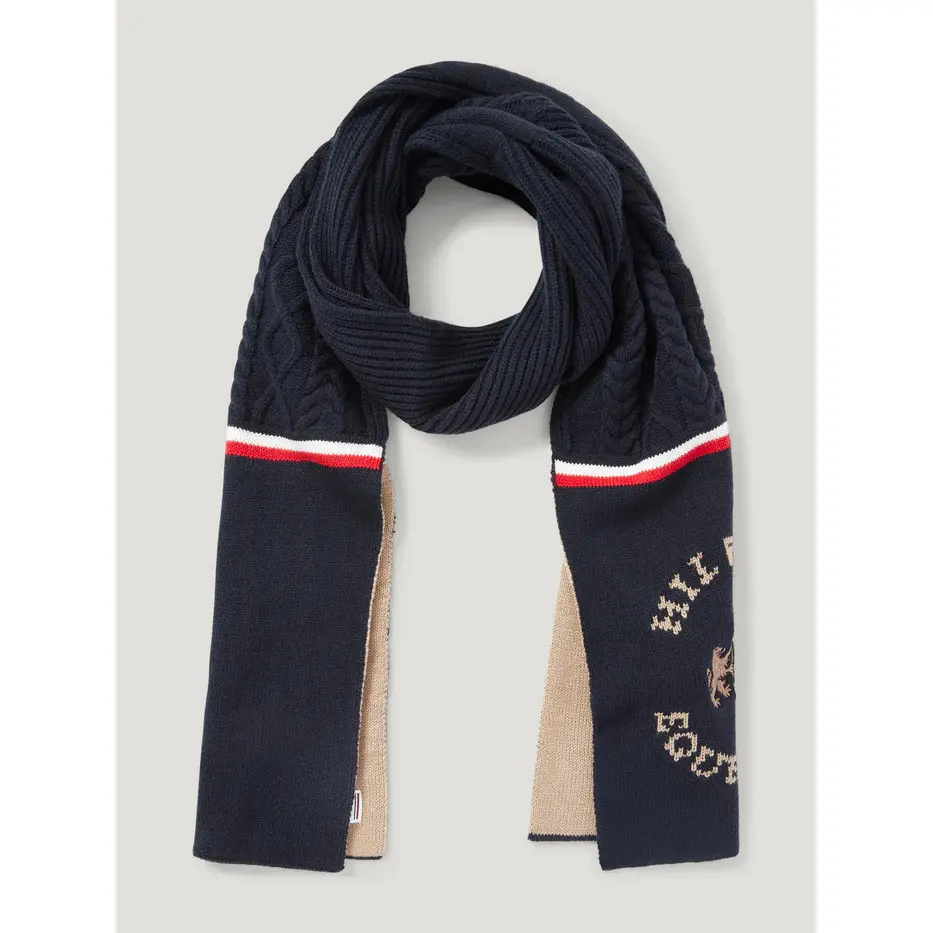 Comparer les prix de Écharpe femme Tommy Hilfiger Equestrian Hyde Strickschal