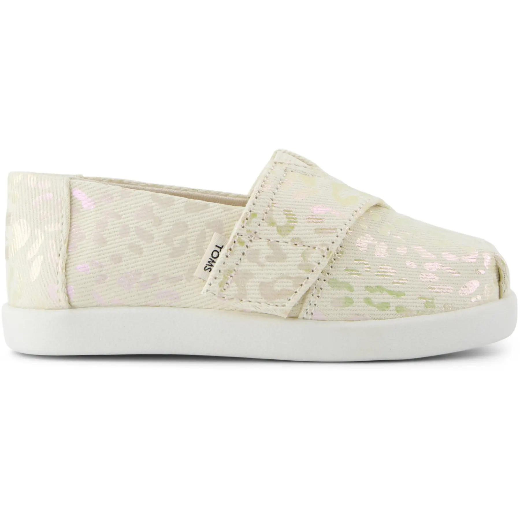 Espadrilles mit Print für Mädchen im Babyalter Toms Classic