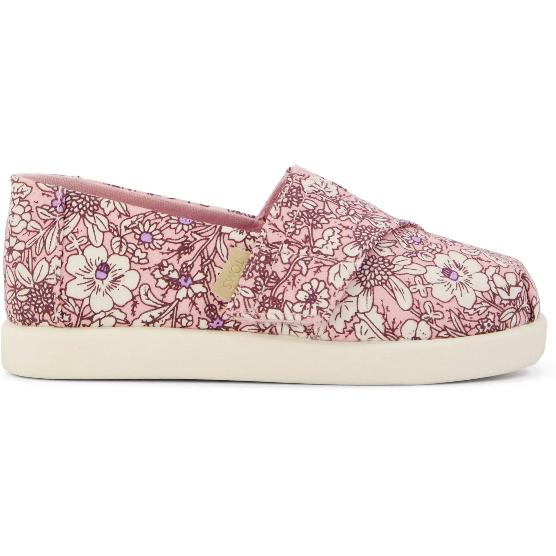 Blumenmuster Espadrilles für Mädchen Baby Toms Classic
