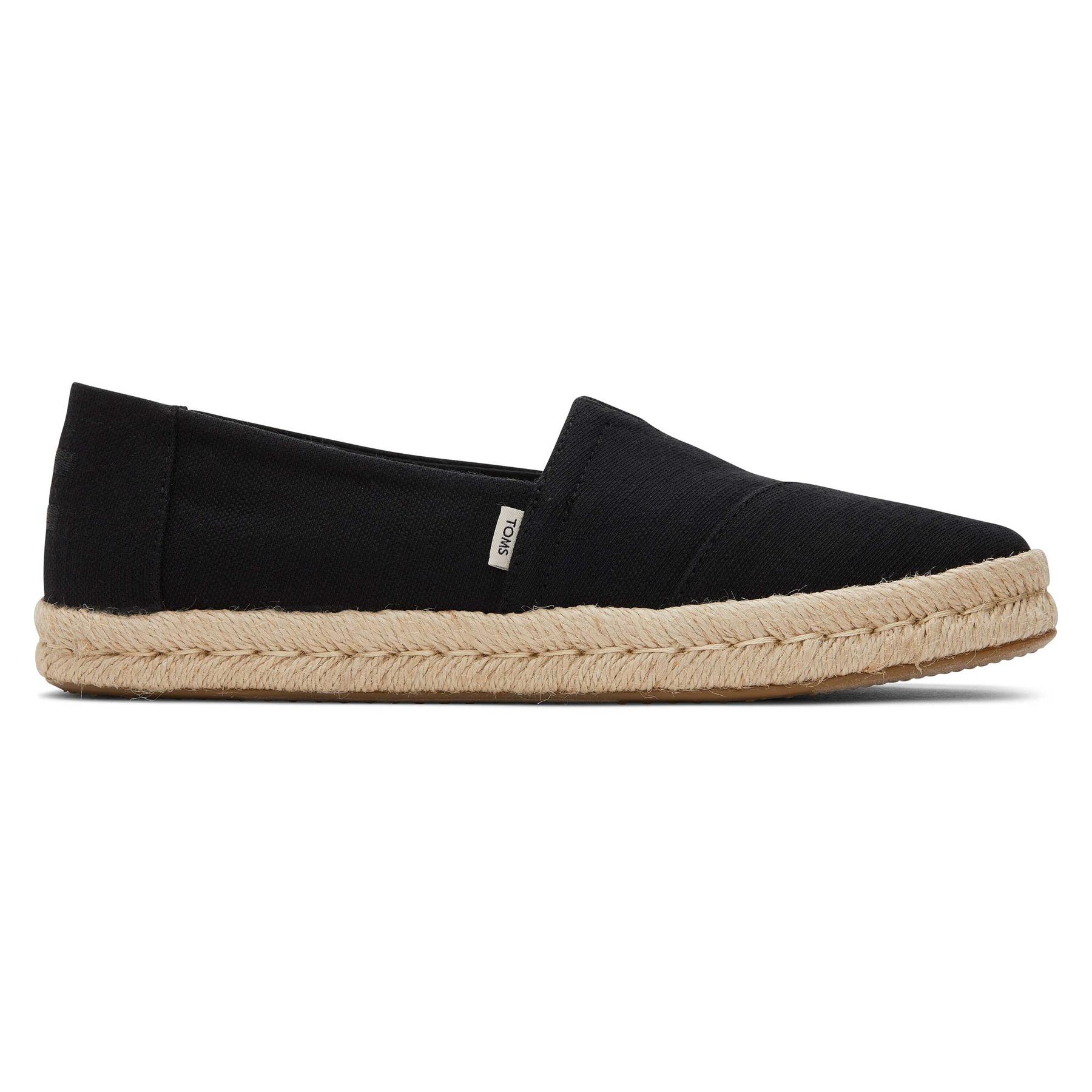 0195703466892 - TOMS Alpargata Rope 20 Espadrilles Baumwolle Label für Damen schwarz 40 0195703466892 - TOMS Alpargata Rope 20 Espadrilles Baumwolle Label für Damen schwarz 40