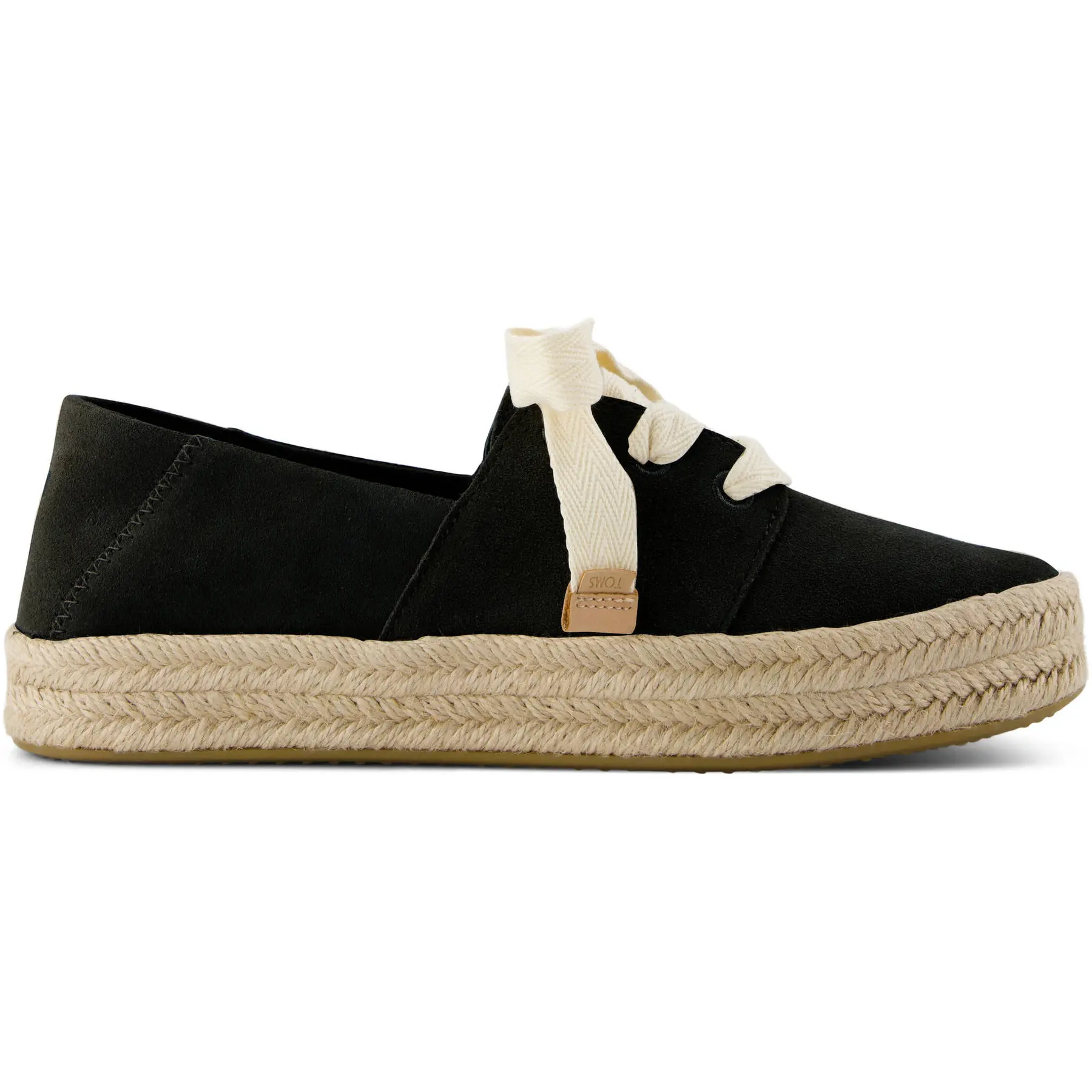 0195703729362 - Damen Espadrilles Toms Carolina À Lacets