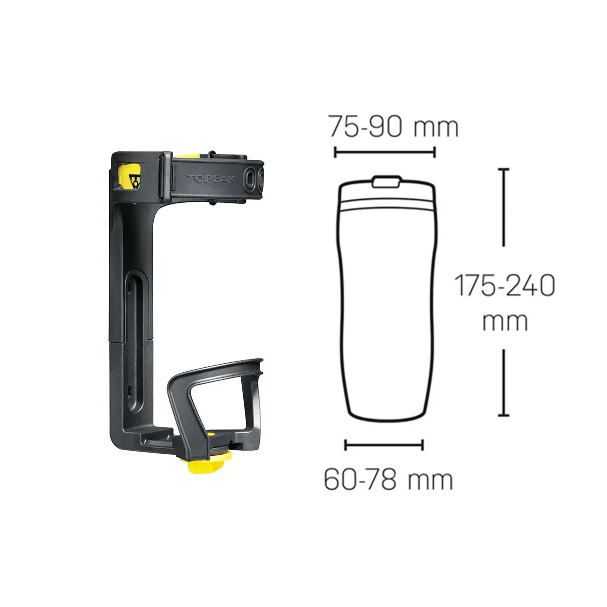 Topeak Trinkflaschenhalter Modula Java Unisex