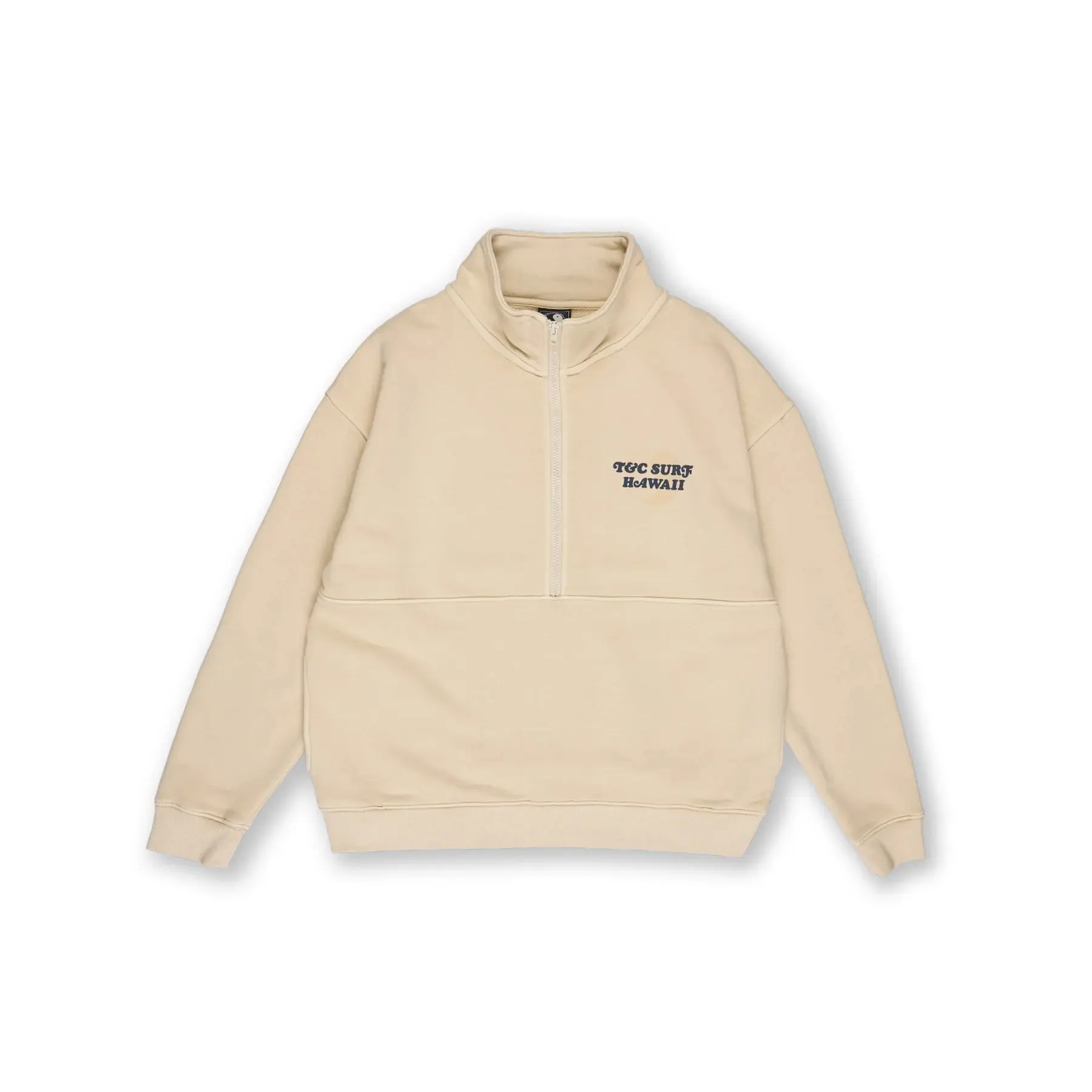Sweatshirt 1â4 zip Town & Country Surf Designs TCSH