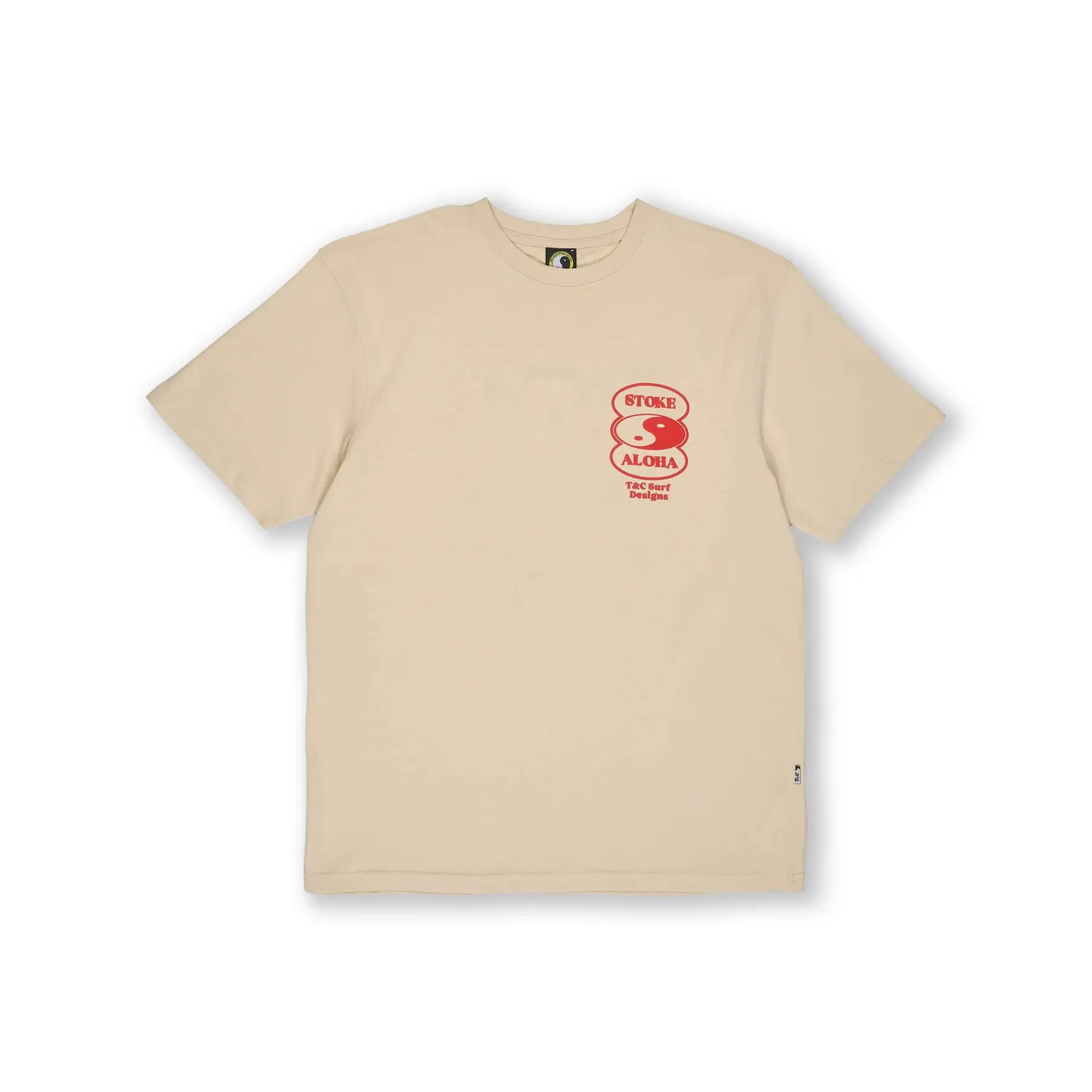 T-shirt Town & Country Surf Designs Oval Front Logo