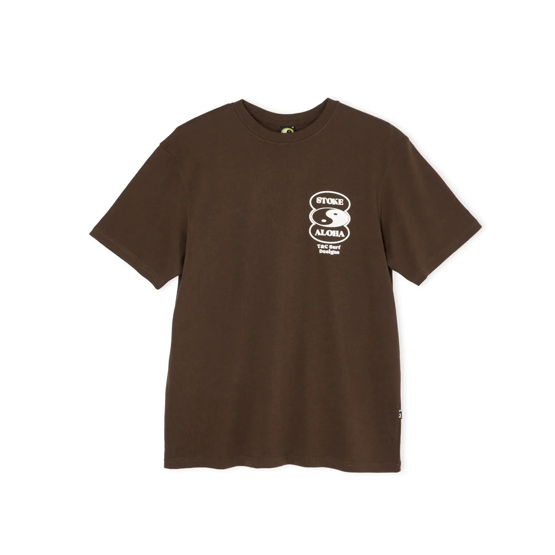 T-shirt Town & Country Surf Designs Oval Front Logo