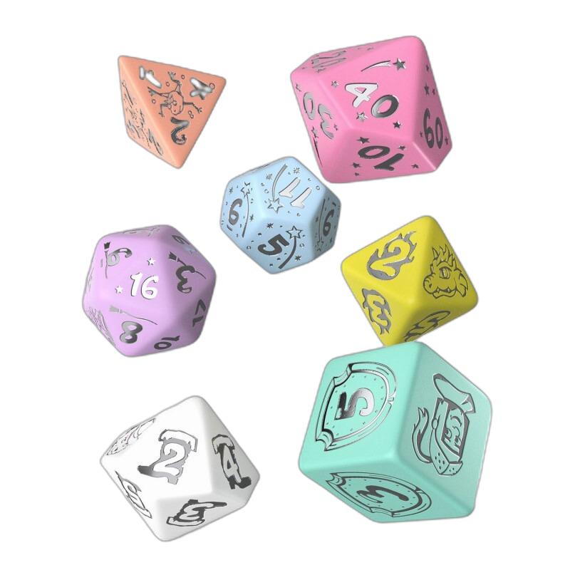 5907699496235 - Q-Workshop QWSSMVF4D - My Very First Dice Set Magic Journey