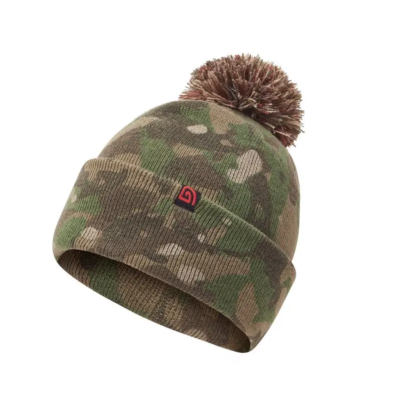Camouflage Pom-pom Hat Trakker