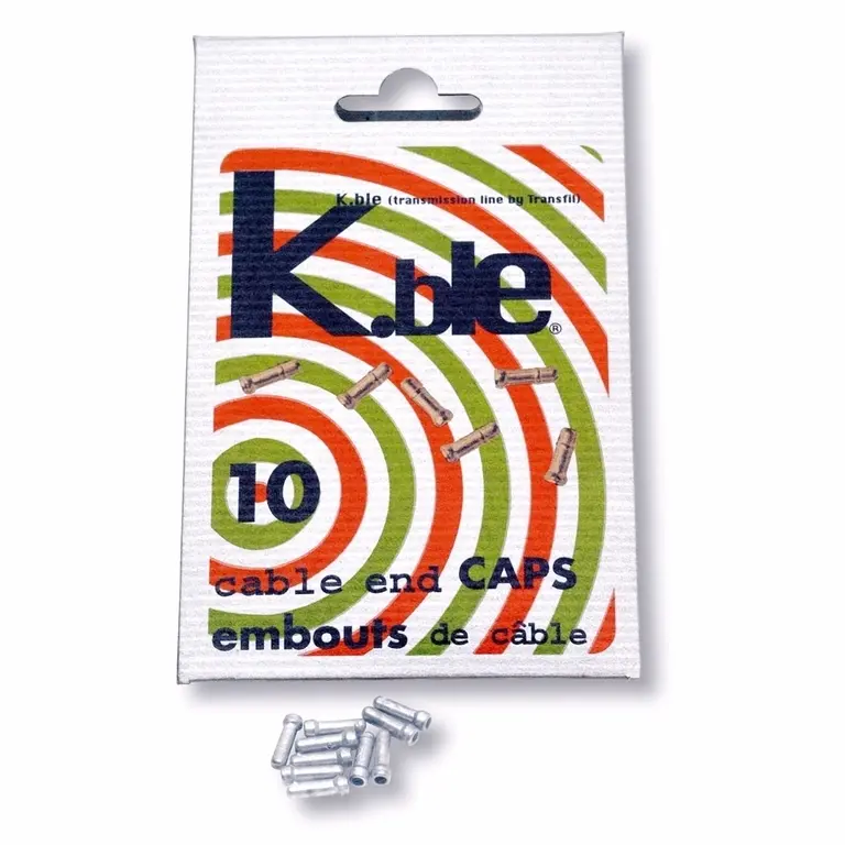 Velo Store - UK Standard brake/rear derailleur cable ends Transfil (x10) | Extra 10% off with Subscription, Postage £16.79 to UK Fedex.