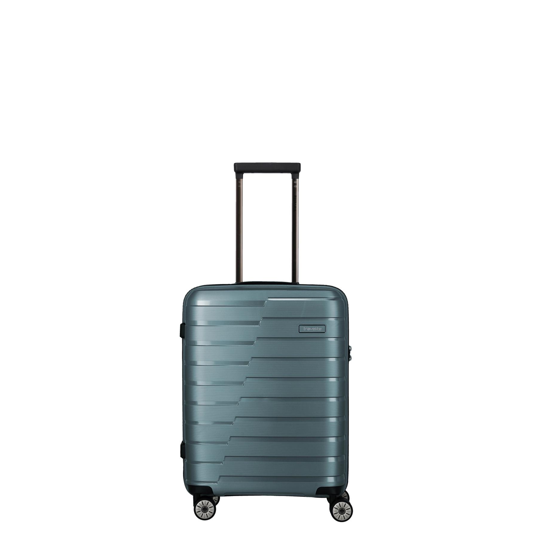 4027002071070 - travelite 4-Rollen-Trolly Air Base Hartschale 55 cm 37 Liter blau