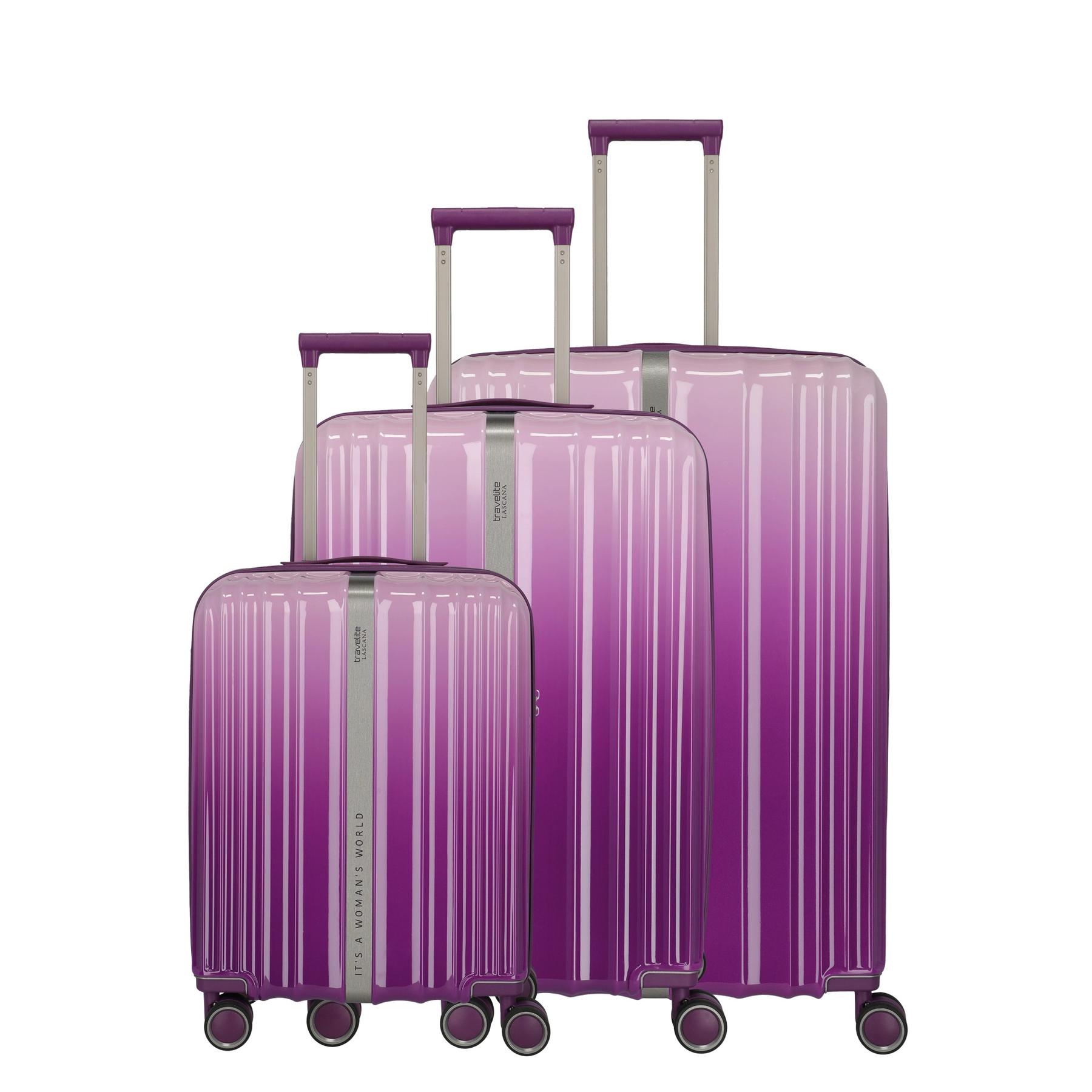 4027002096073 - Koffer travelite Lascana Edition Trolley L M ext S (x3)