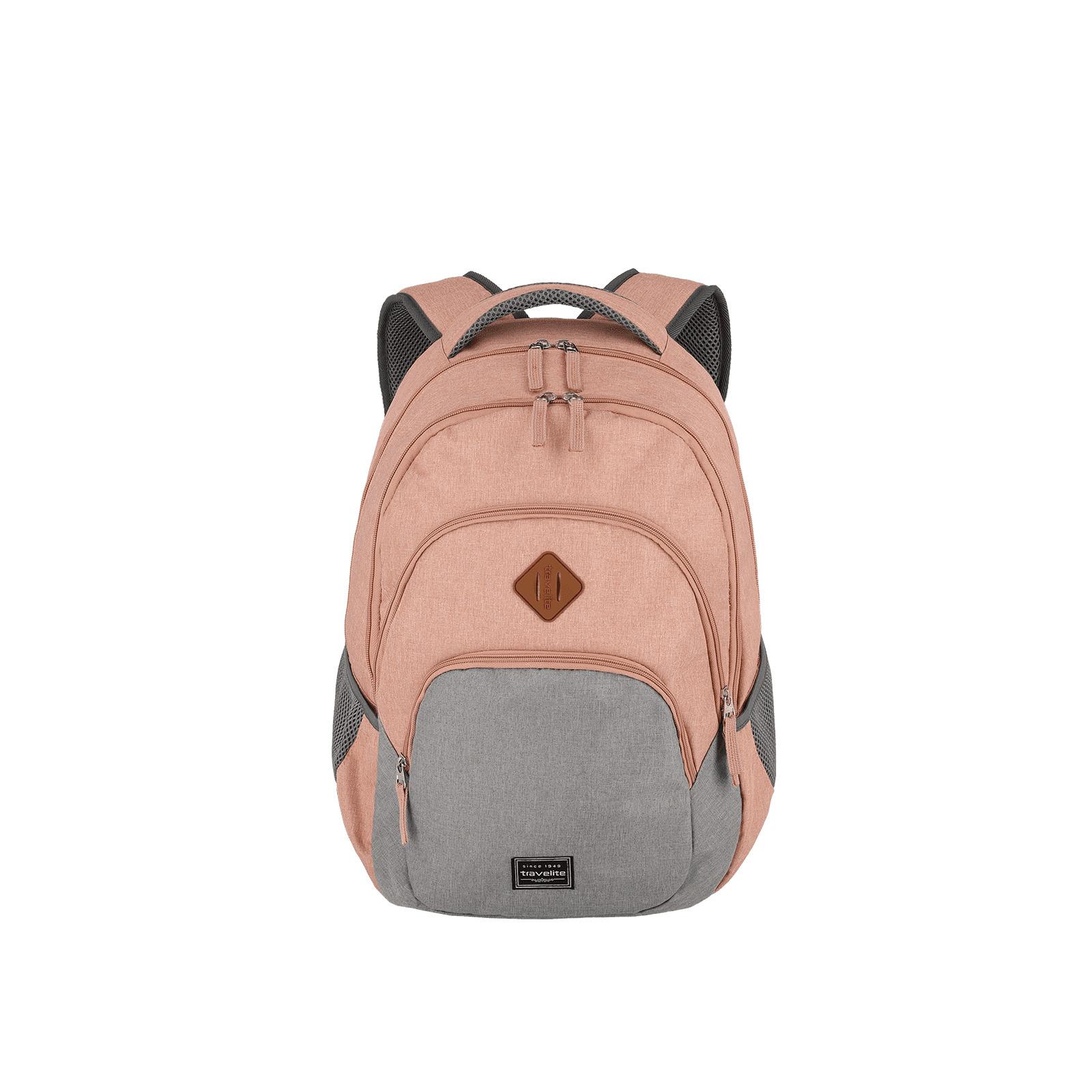 4027002071728 - Basic Rucksack 45 cm Laptopfach rosa grau