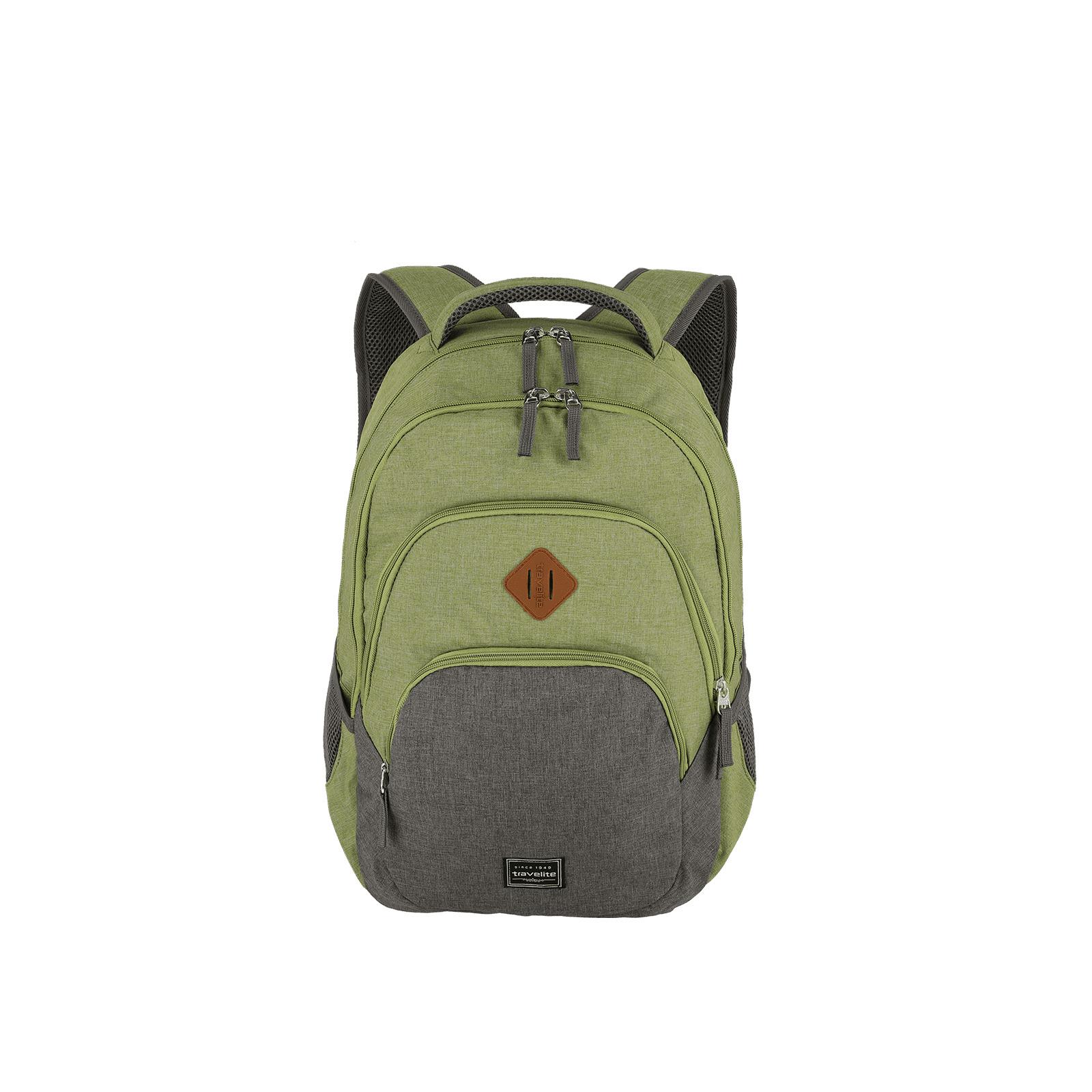 4027002059504 - Basic Rucksack 45 cm Laptopfach karo grün