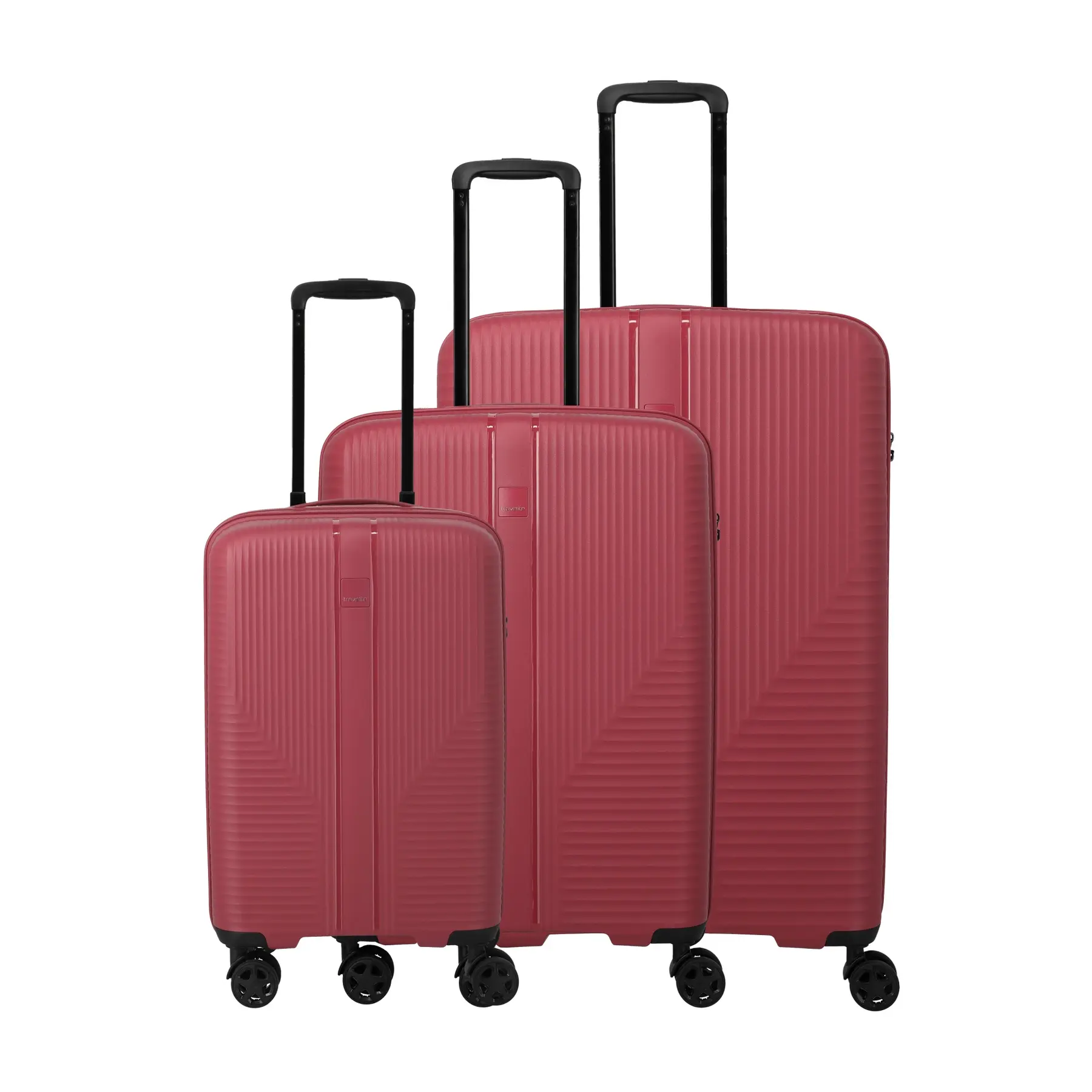 Koffer travelite Air Stripe Trolley 4w L/M ext. (x3)