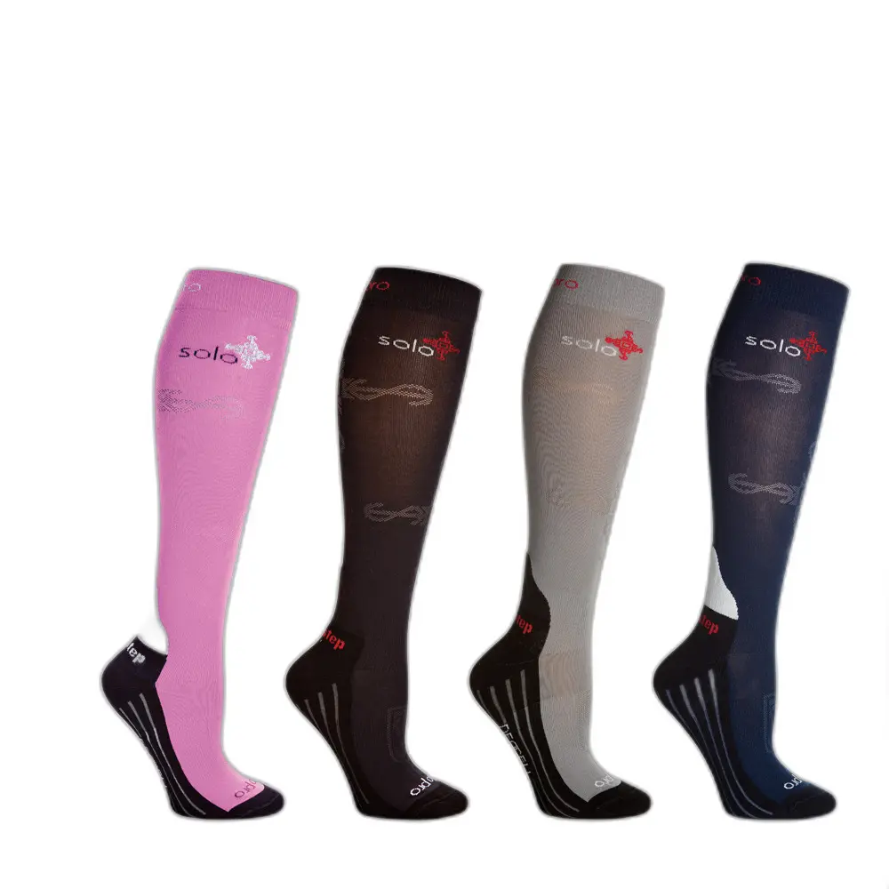 Comparer les prix de Lot de 6 paires de chaussettes équitation Tredstep Solo Pro