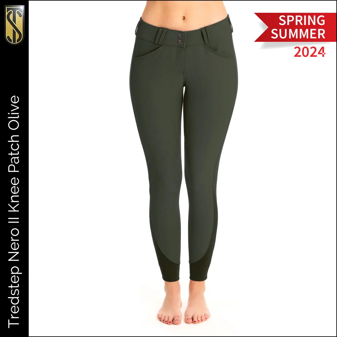 Meilleurs prix pour Pantalon équitation mid grip femme Tredstep Nero II