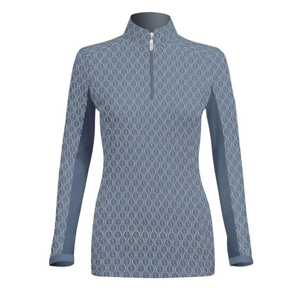 Meilleurs prix pour Polo technique équitation manches longues femme Tredstep Sligo Pro