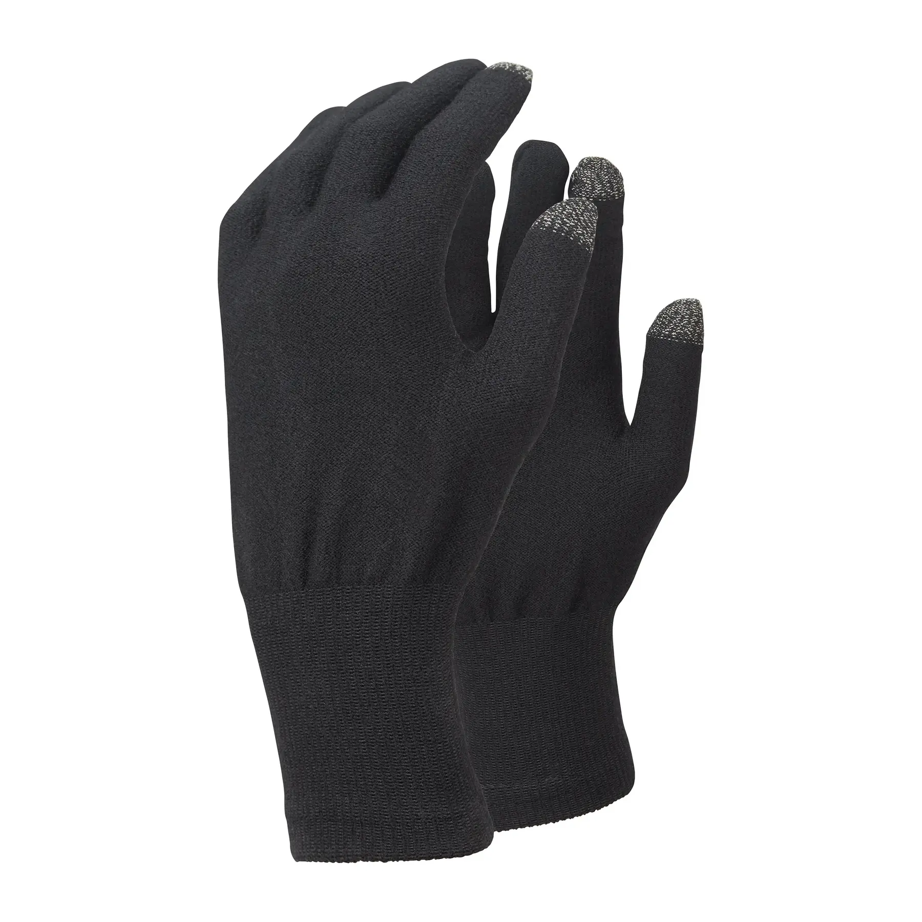 Trekmates Unisex Noir Gloves Merino Touch