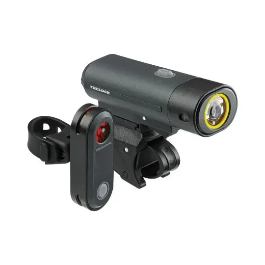 Trelock verlichtings set Pulse Line LS 290 - voor- en achterlicht - USB oplaadbaar - Lumen verlichting