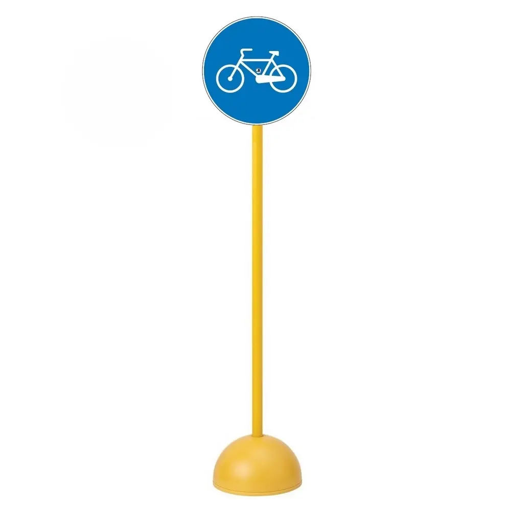 3700322919215 - Schild Pistenpflicht für Radfahrer Tremblay CT