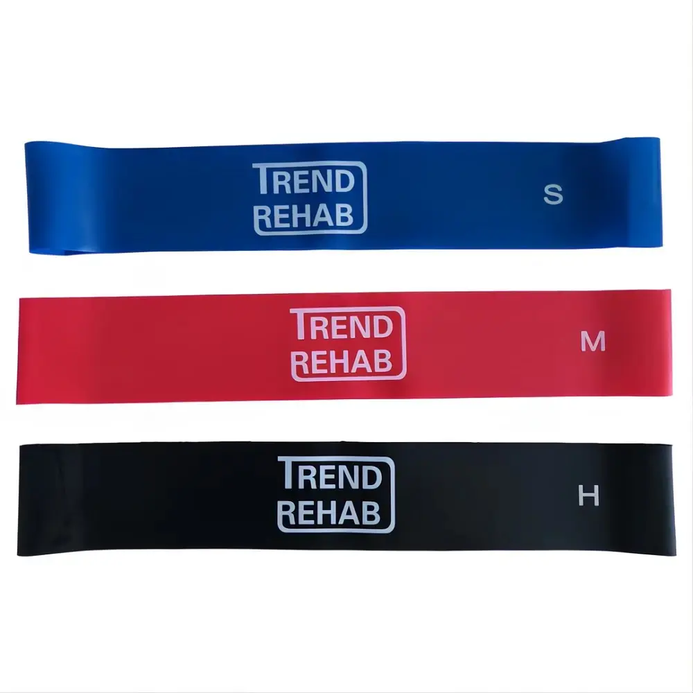 Trend Rehab Unisex Noir Elastic Bands (X3)