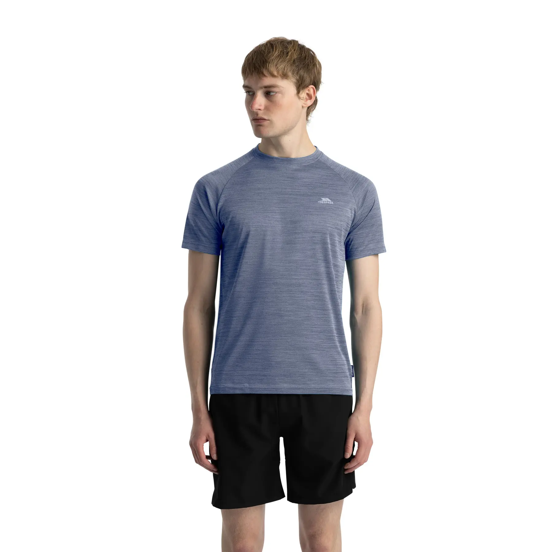 Trespass Men's Bleu T-Shirt Leecana