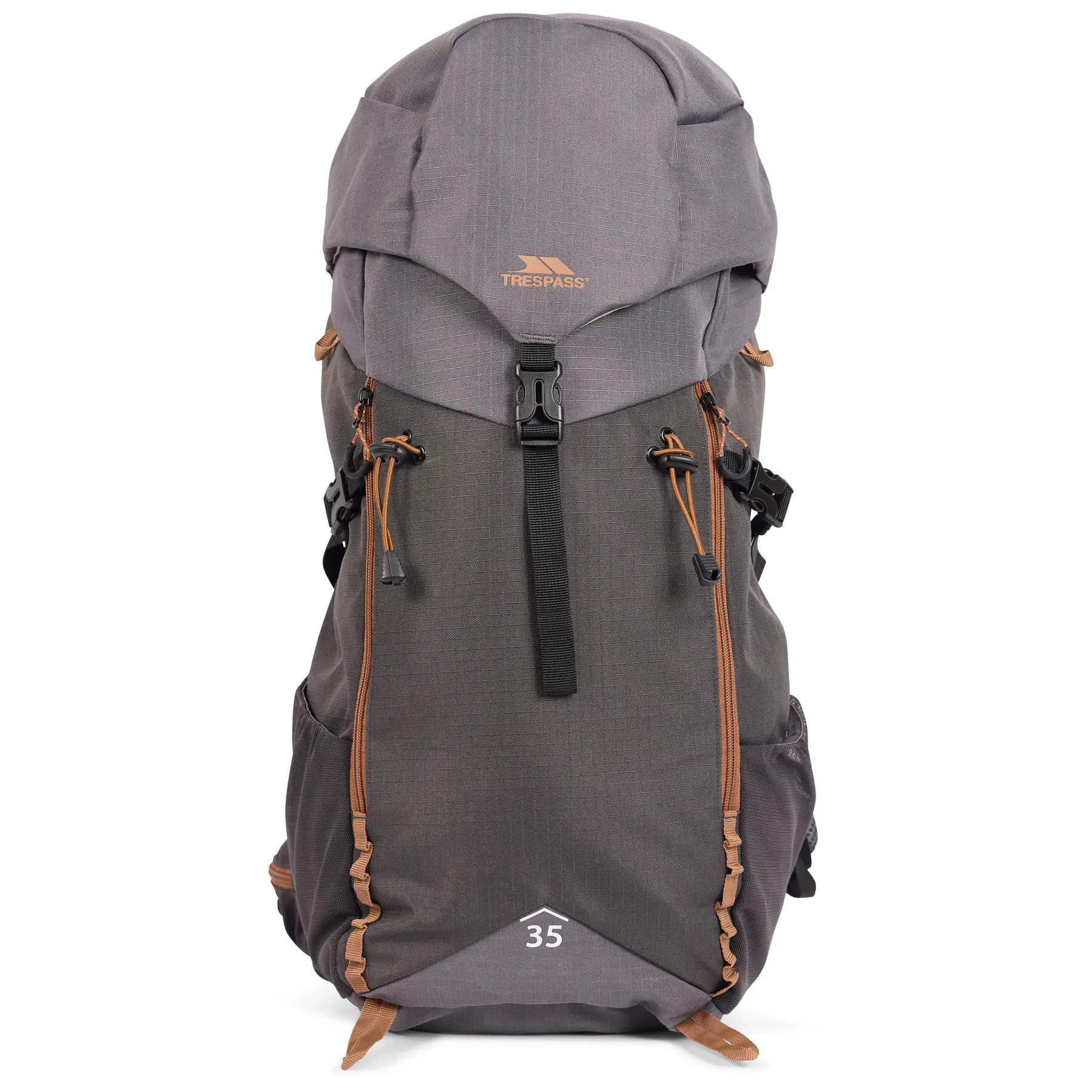 Trespass Unisex Gris Hiking Bag Pass 35 L