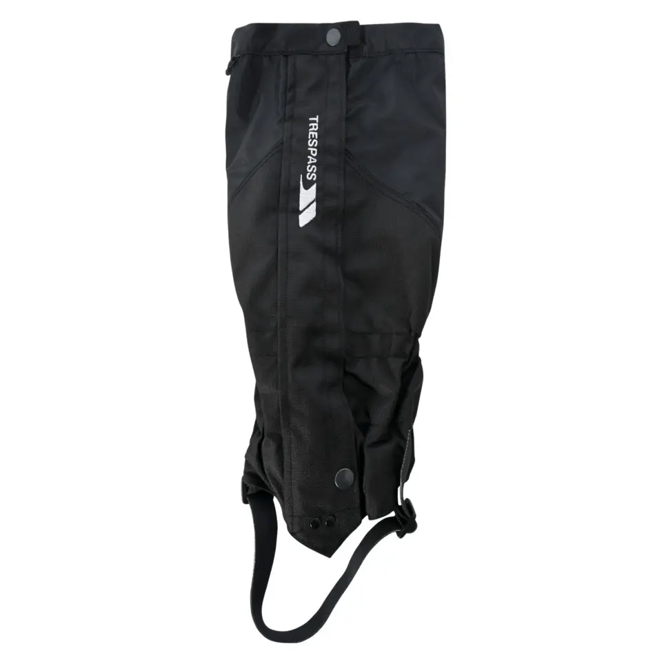 Trespass Unisex Noir Waterproof Gaiters Nanuk