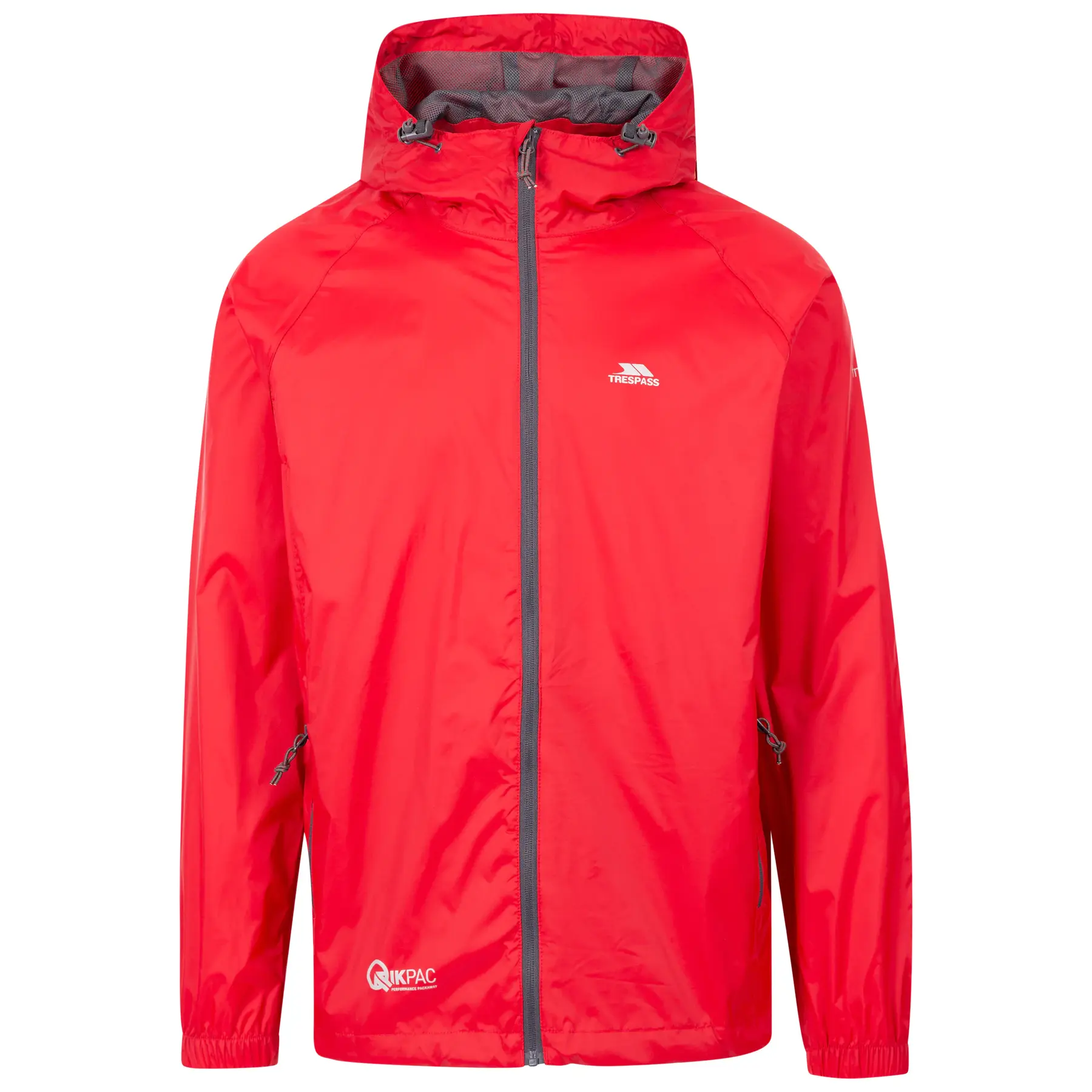 Regenjacke Mit Kapuze Und Reißverschluss Trespass Qikpac