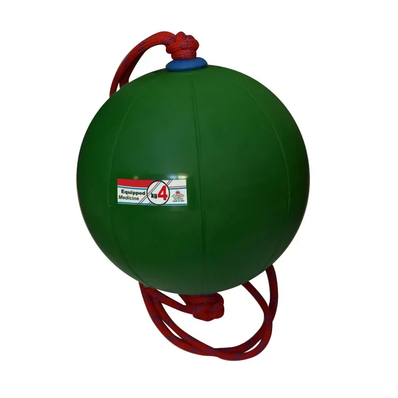 Medizinball mit Führungsseil Trial