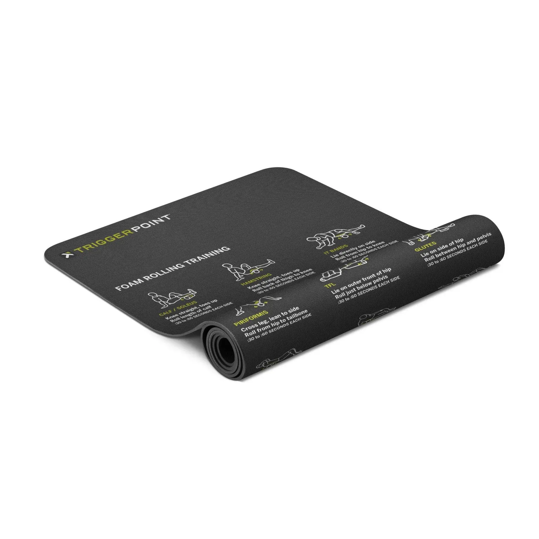 Trigger Point Tapis de yoga Mobility Mat, Noir, Taille TU