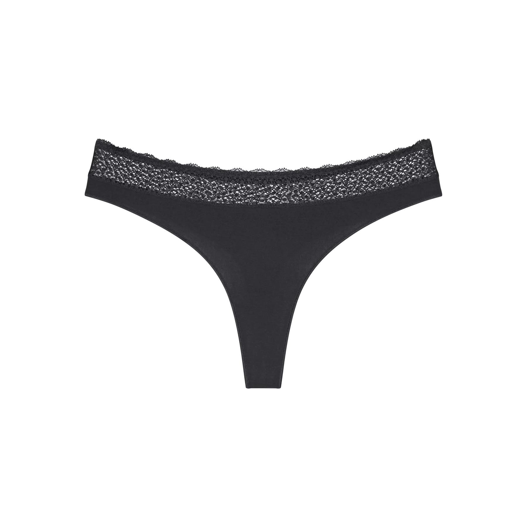 7613109437528 - - String - Black 00XS - Feel Of Modal - Unterwäsche für Frauen
