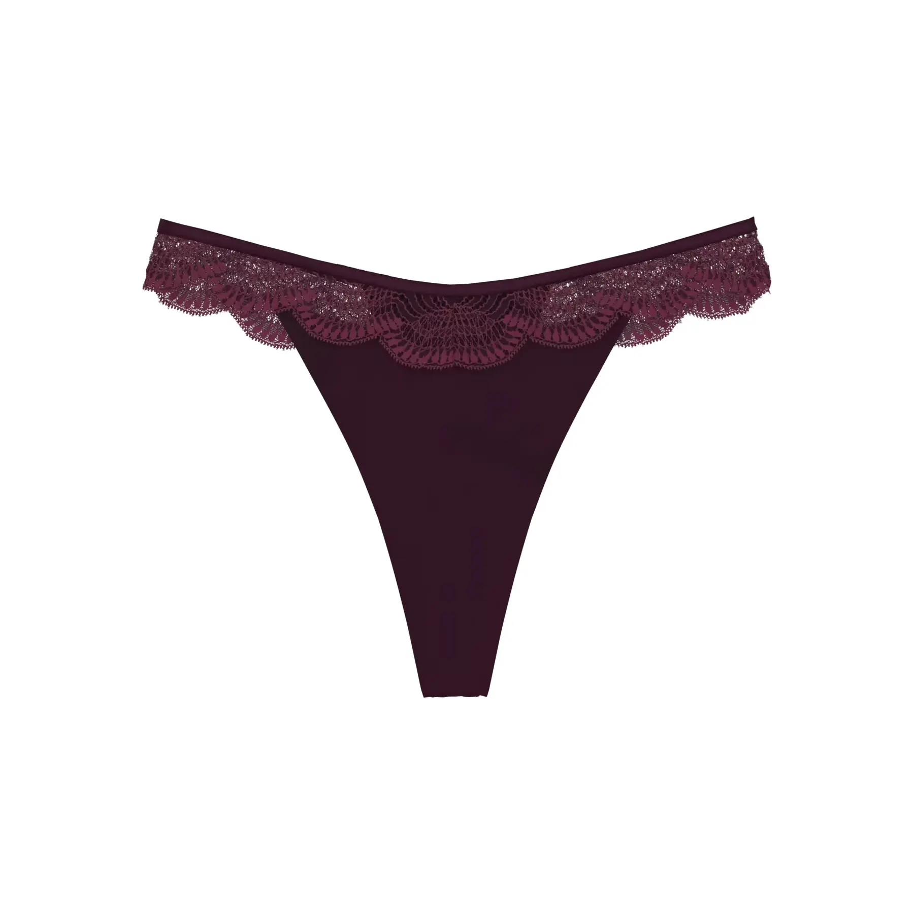 Culotte in pizzo bicolore donna  Comfort Glam