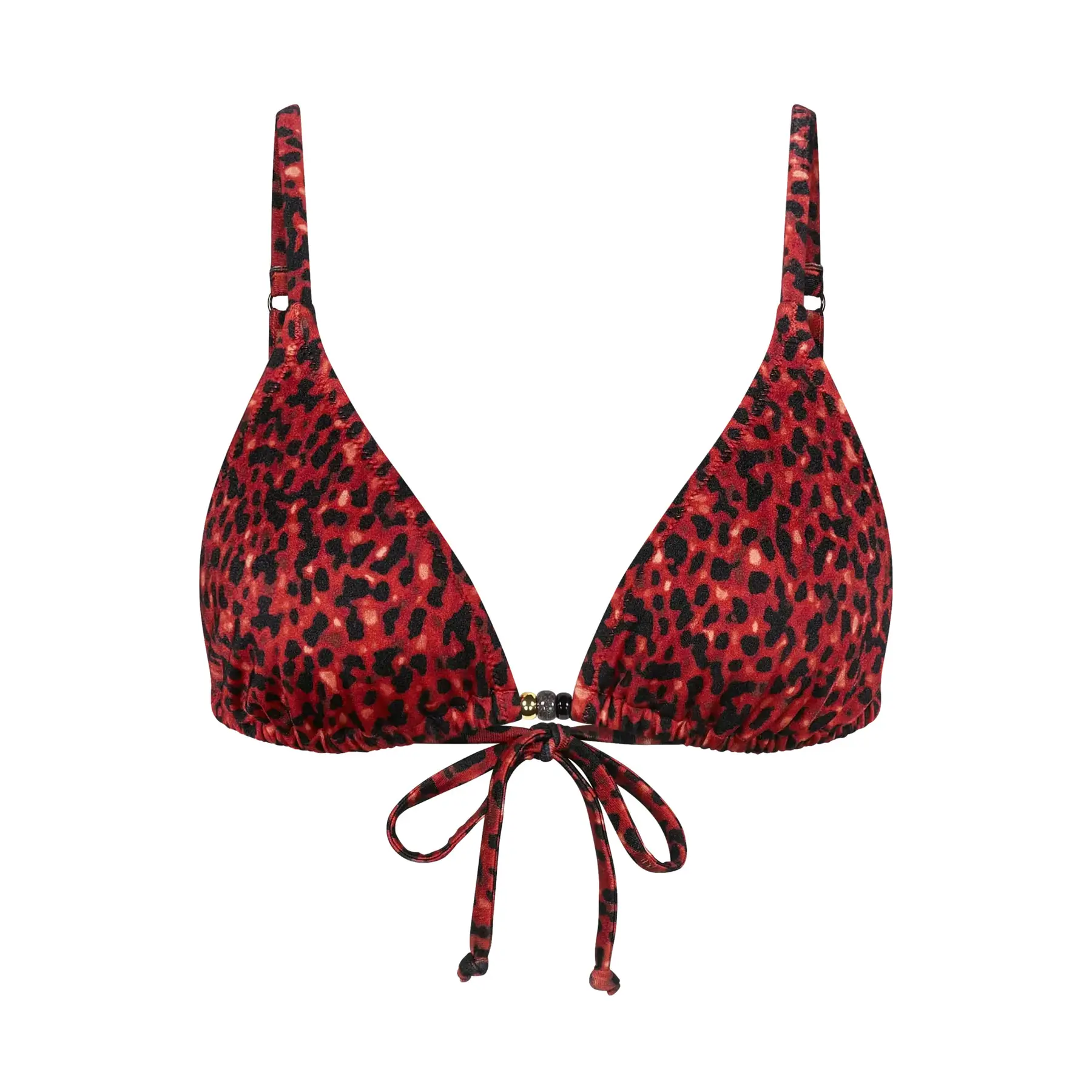 Top bikini triangolo con spalline donna  Midnight