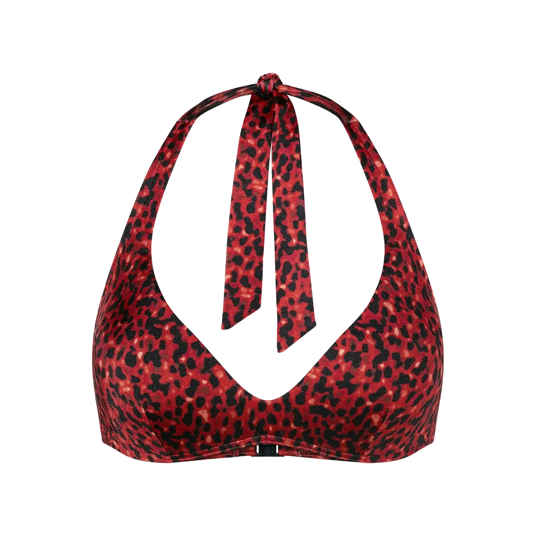 Top costume da bagno donna  Midnight PU Plunge
