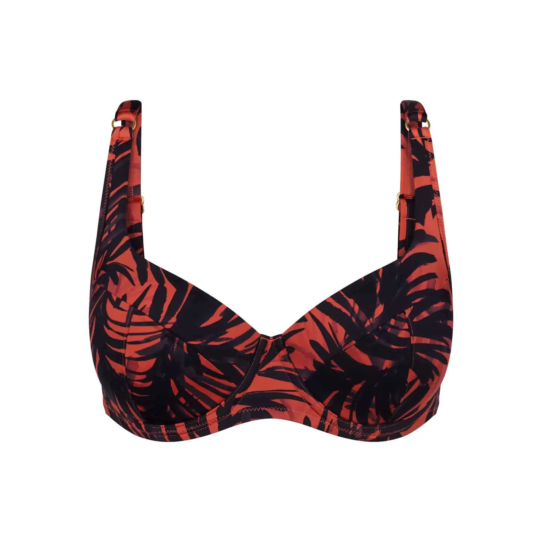 Triumph Women's Marron Swimsuit Top Summer Palm