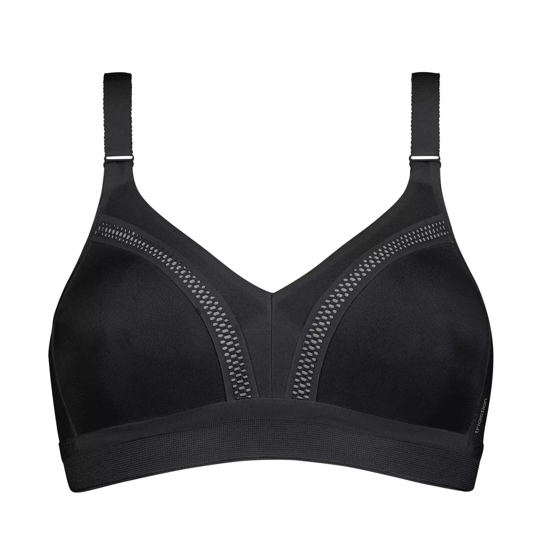 7610604038199 - - Sport BH ohne Bügel - Black 75D - Triaction Workout - Unterwäsche für Frauen 7610604038199 - - Sport BH ohne Bügel - Black 75D - Triaction Workout - Unterwäsche für Frauen
