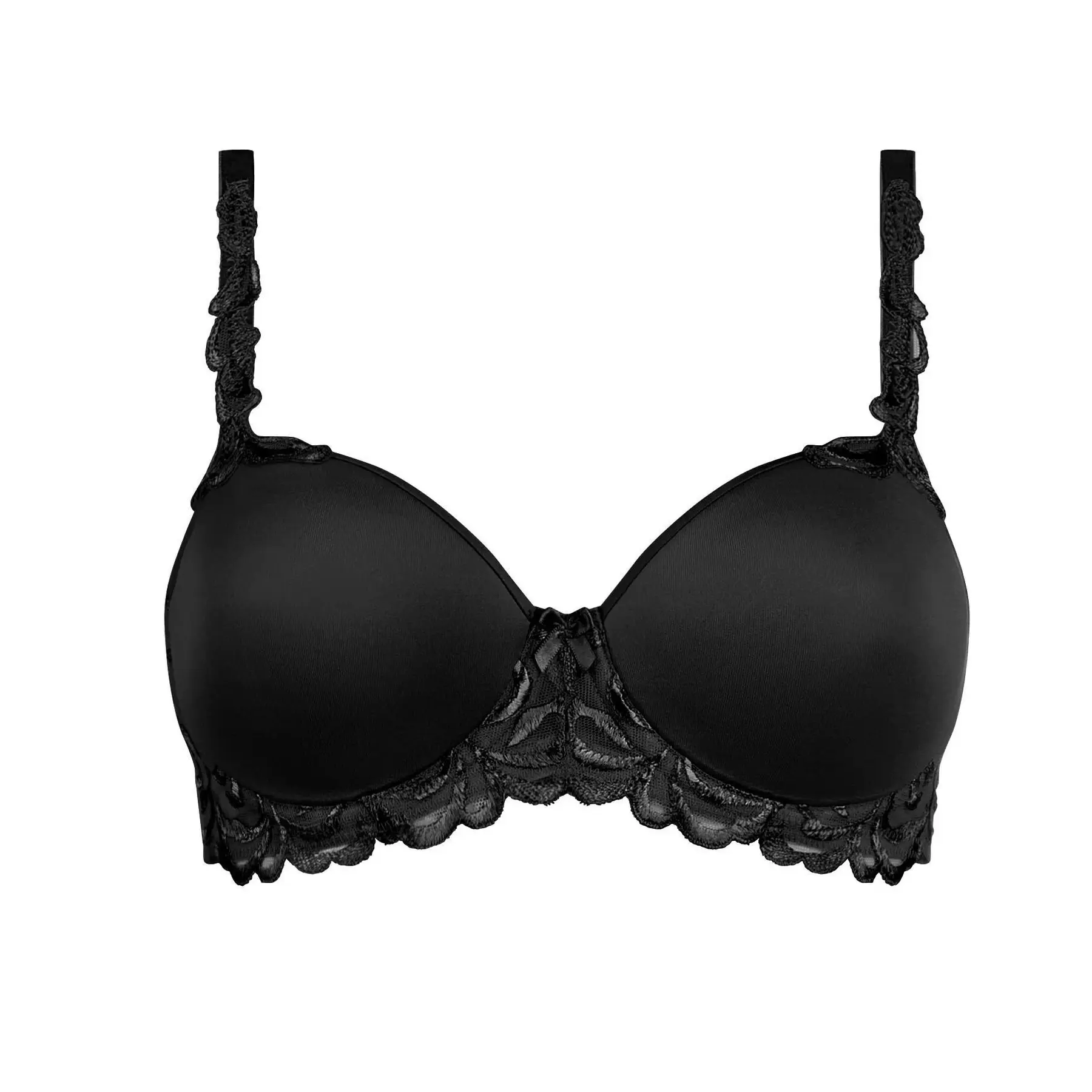 7613137603292 - - Gefütterter bügel-BH - Black 85D - Modern Finesse - Unterwäsche für Frauen